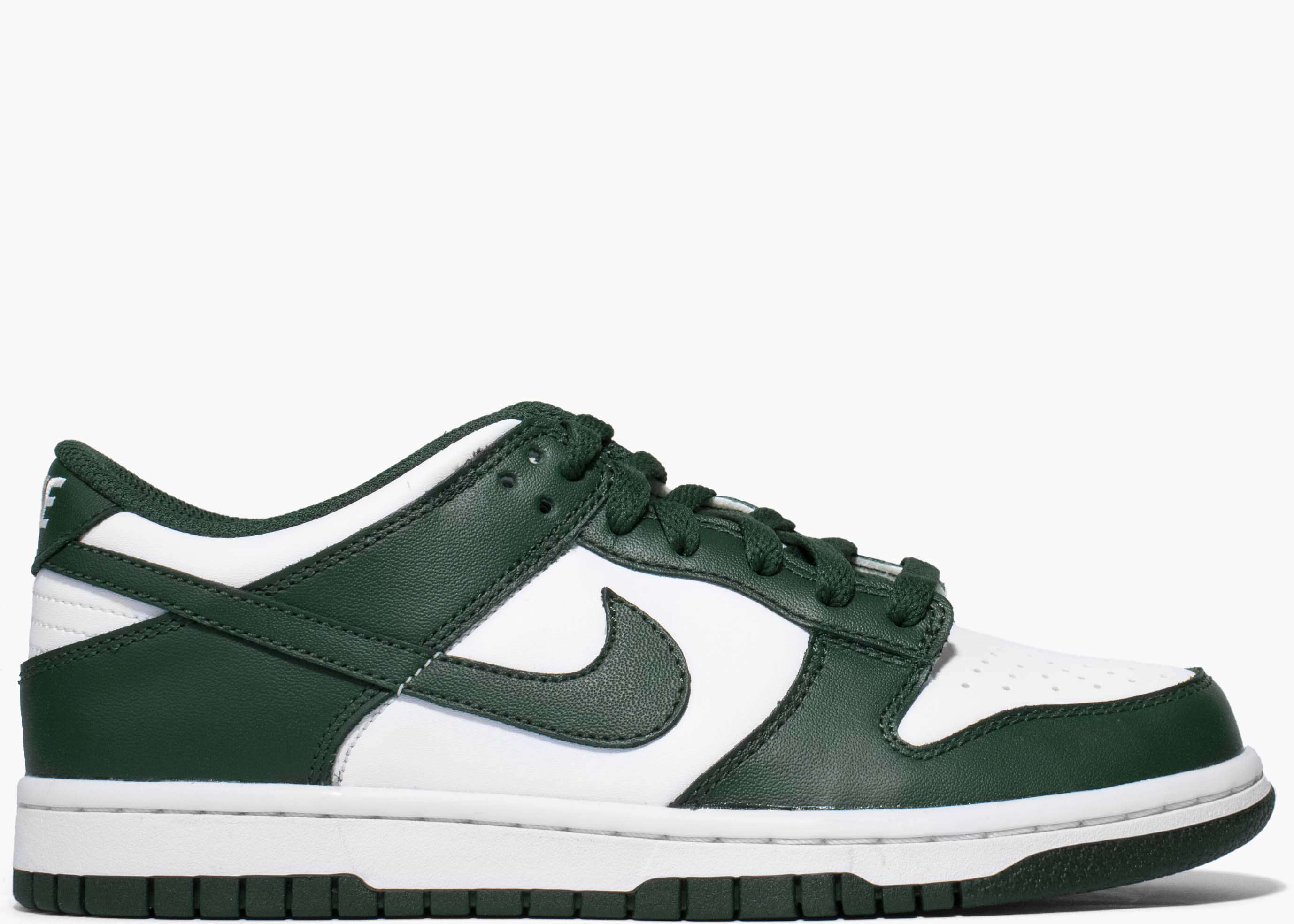 Nike Dunk Low Spartan Green Michigan State (gs) DCW1590-102 Hype Clothinga Limited Edition