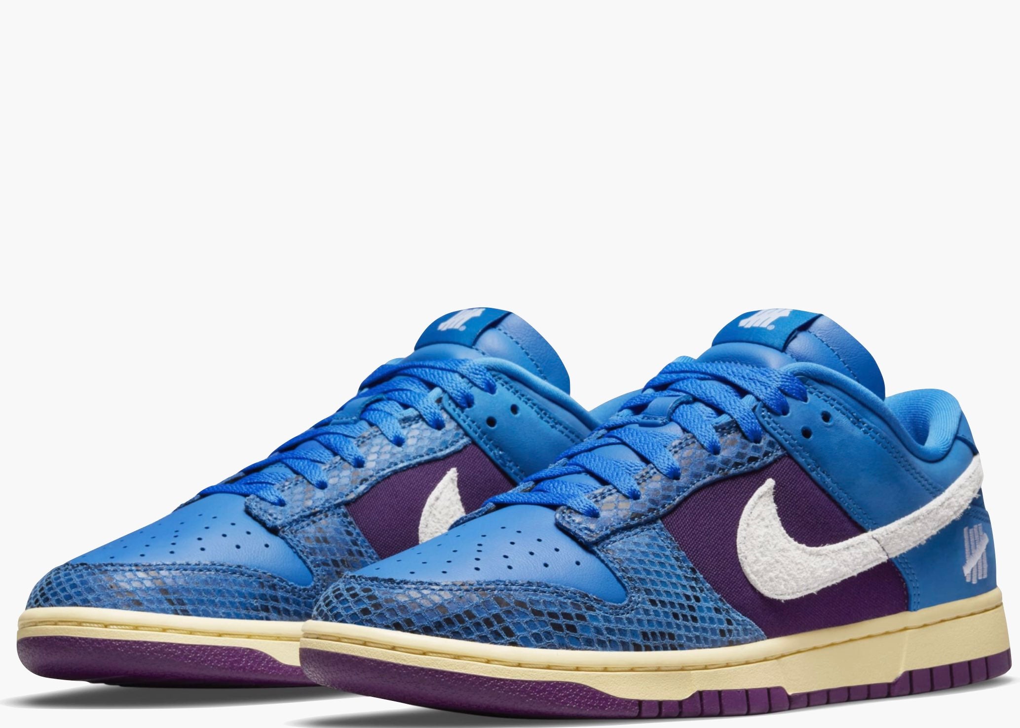 Nike Dunk Low UNDEFEATED 5 On It Dunk vs. AF1