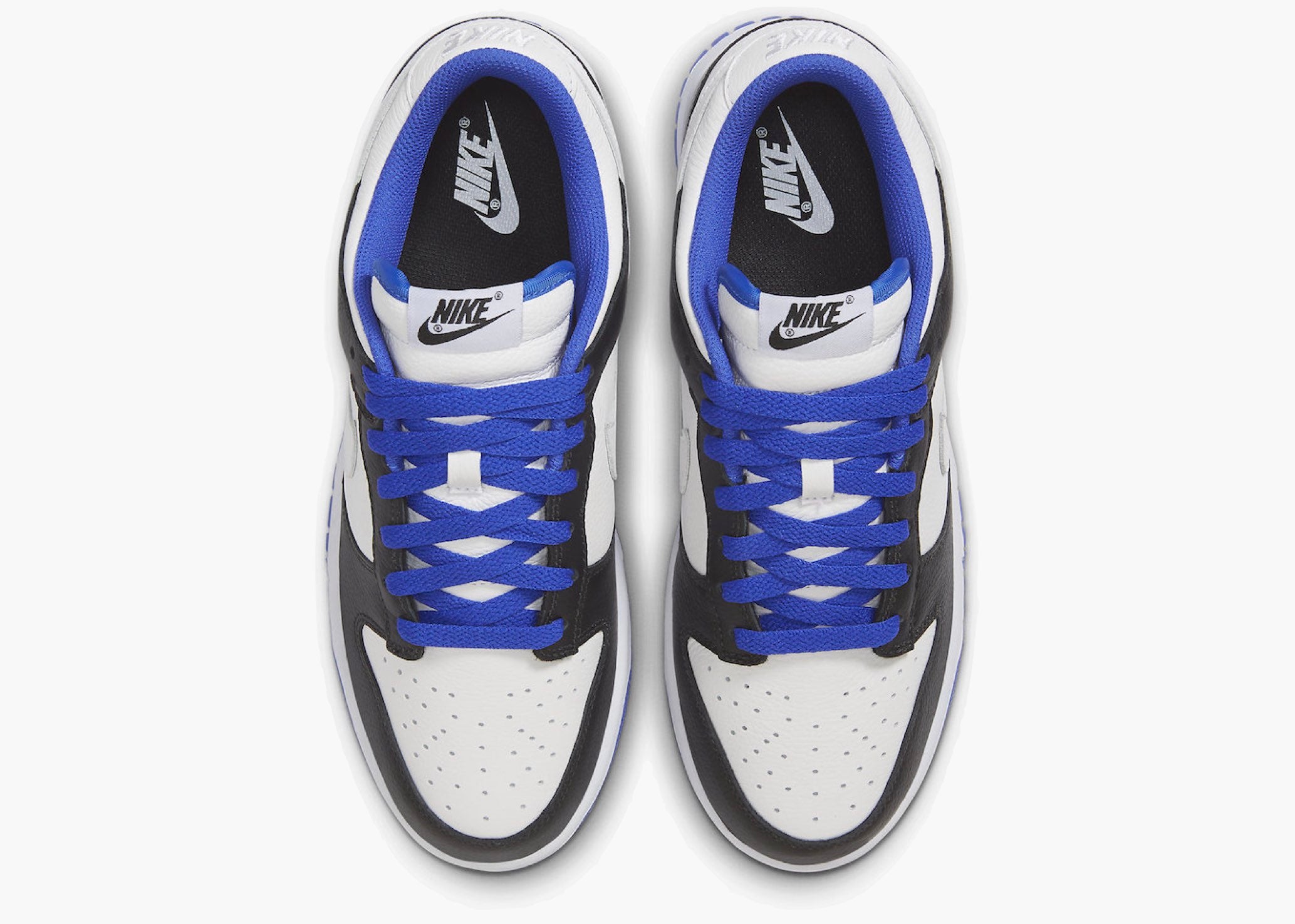 Nike Dunk Low White Black Royal Hype clothinga Limited Edition