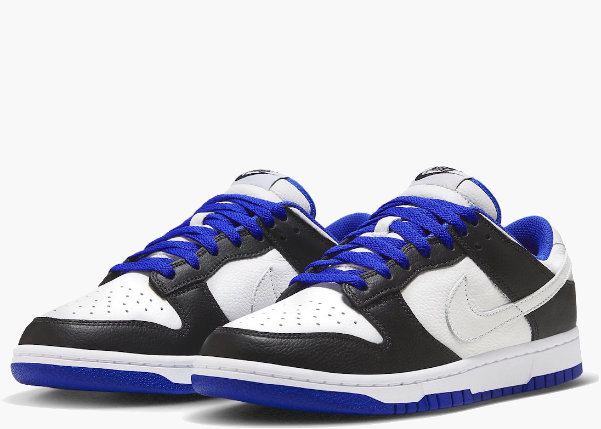 Nike Dunk Low White Black Royal Hype clothinga Limited Edition