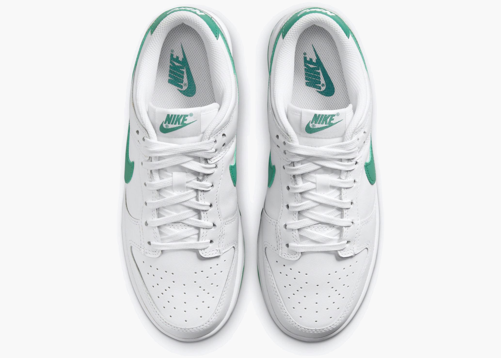 Nike Dunk Low White Green Noise (W) Hype Clothinga Limited Edition
