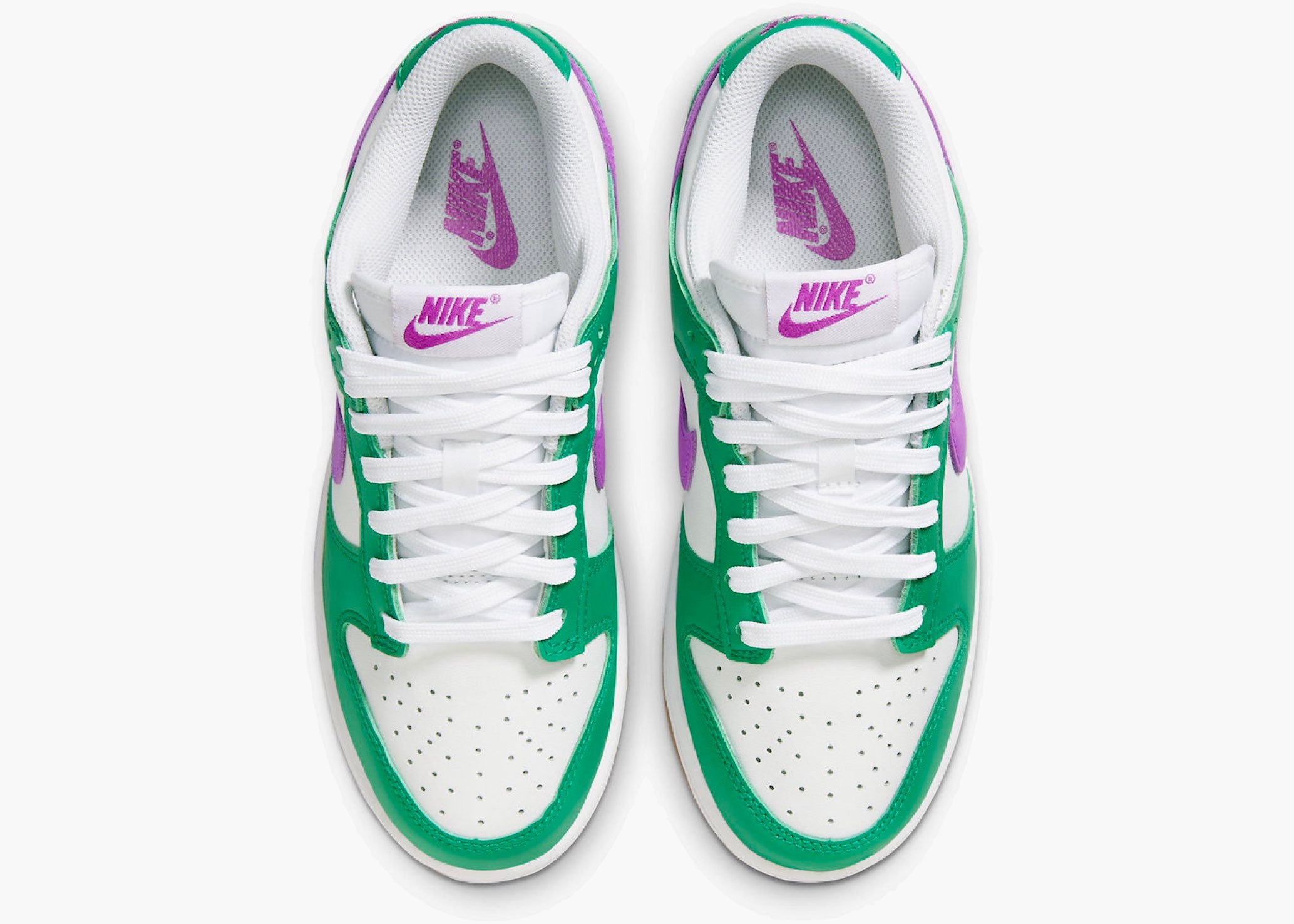Nike Dunk Low White Stadium Green Fuchsia (W) FD9922-151 Hype Clothinga Limited Edition