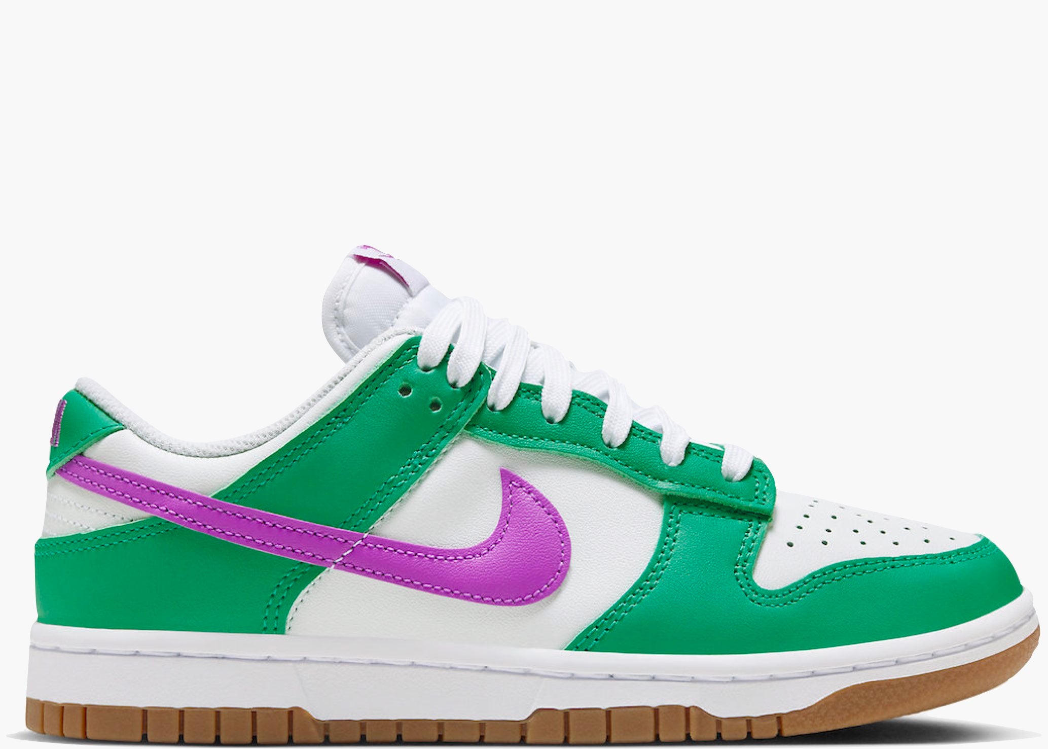 Nike Dunk Low White Stadium Green Fuchsia (W) FD9922-151 Hype Clothinga Limited Edition
