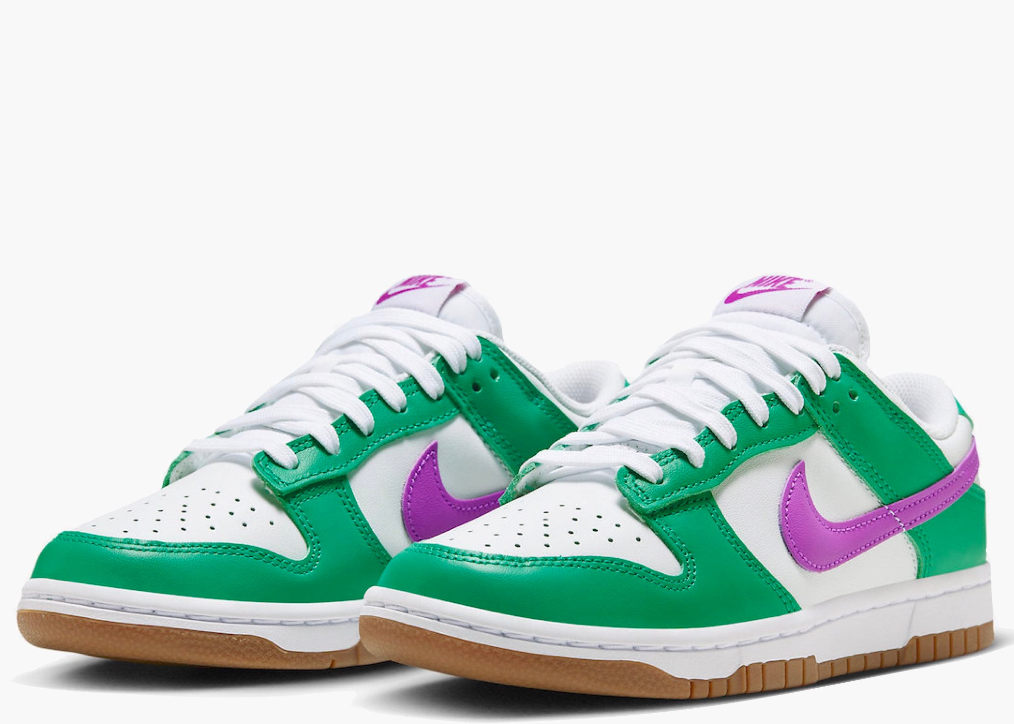 Nike Dunk Low White Stadium Green Fuchsia (W) FD9922-151 Hype Clothinga Limited Edition