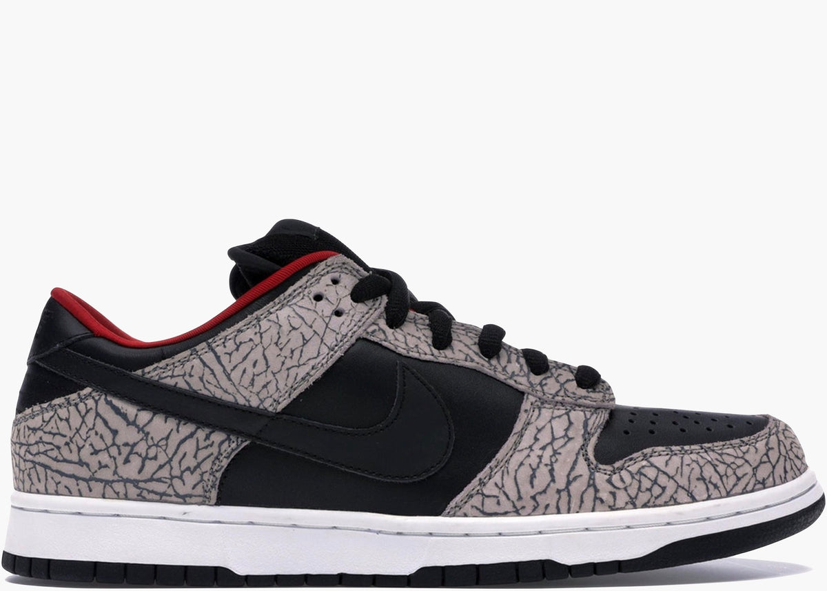 Nike Dunk SB Low Supreme Black Cement (2002)