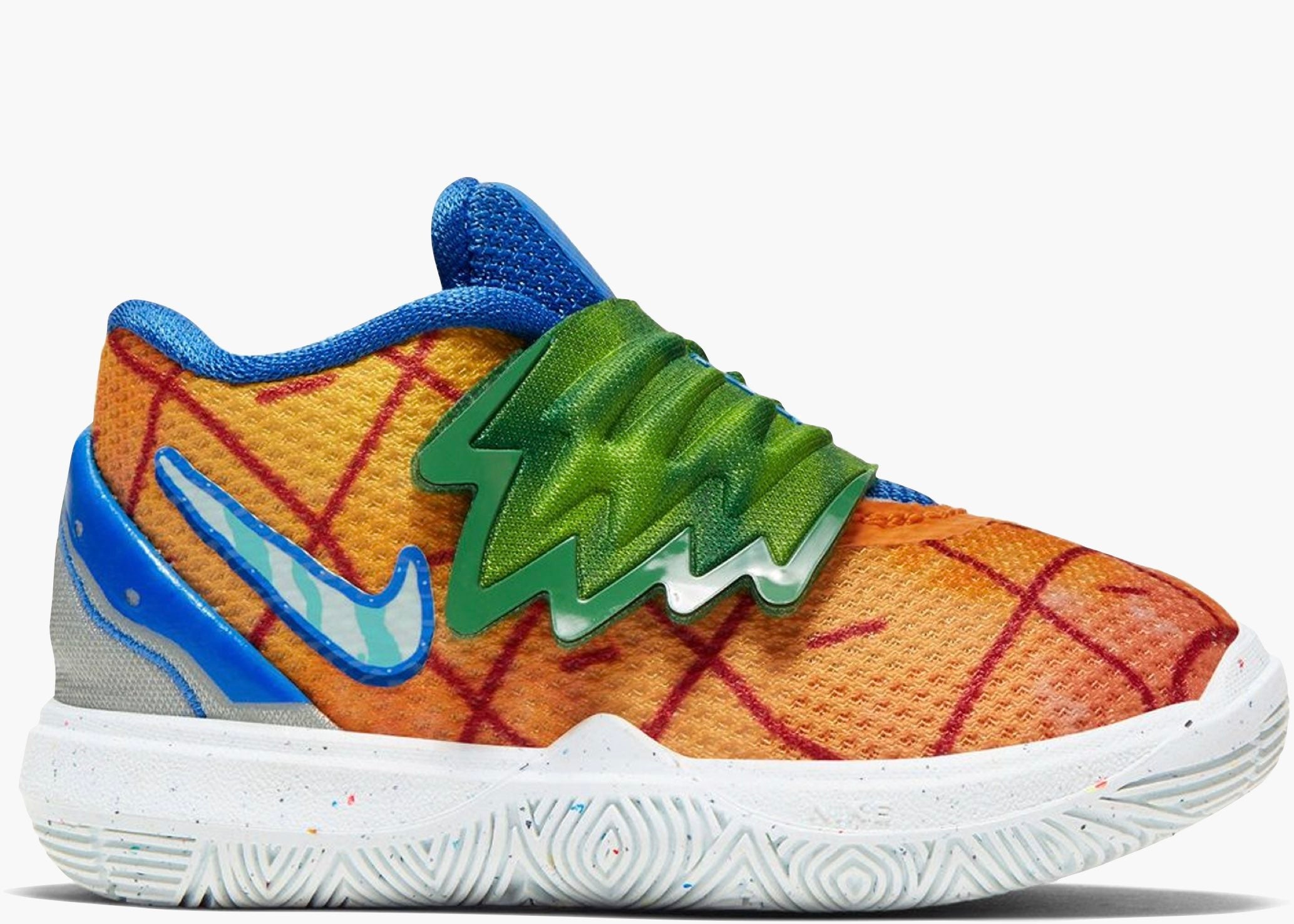 Nike Kyrie 5 Spongebob Pineapple House (TD) CN4490-800 Hype Clothinga