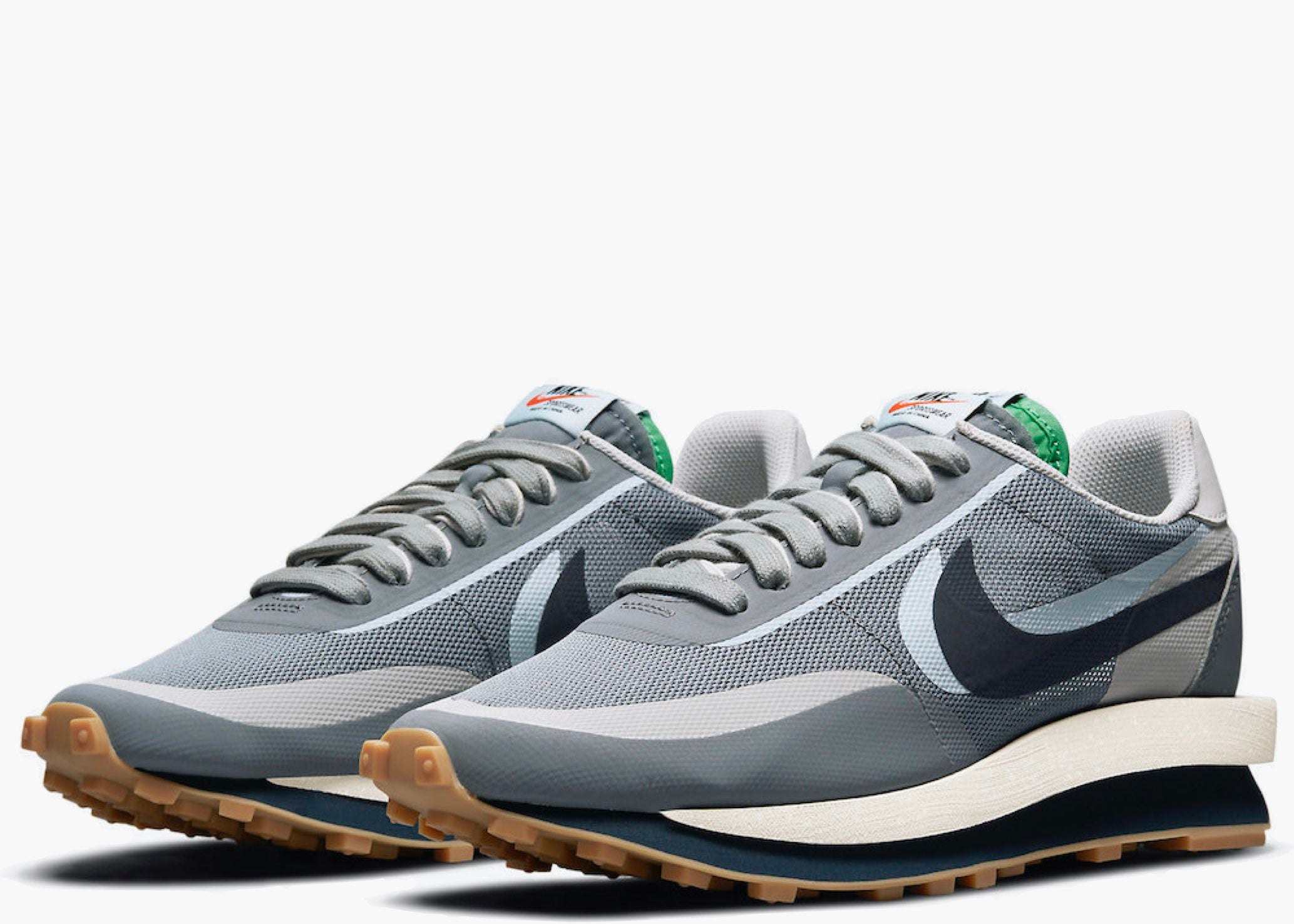 Nike LD Waffle sacai CLOT Grey Navy