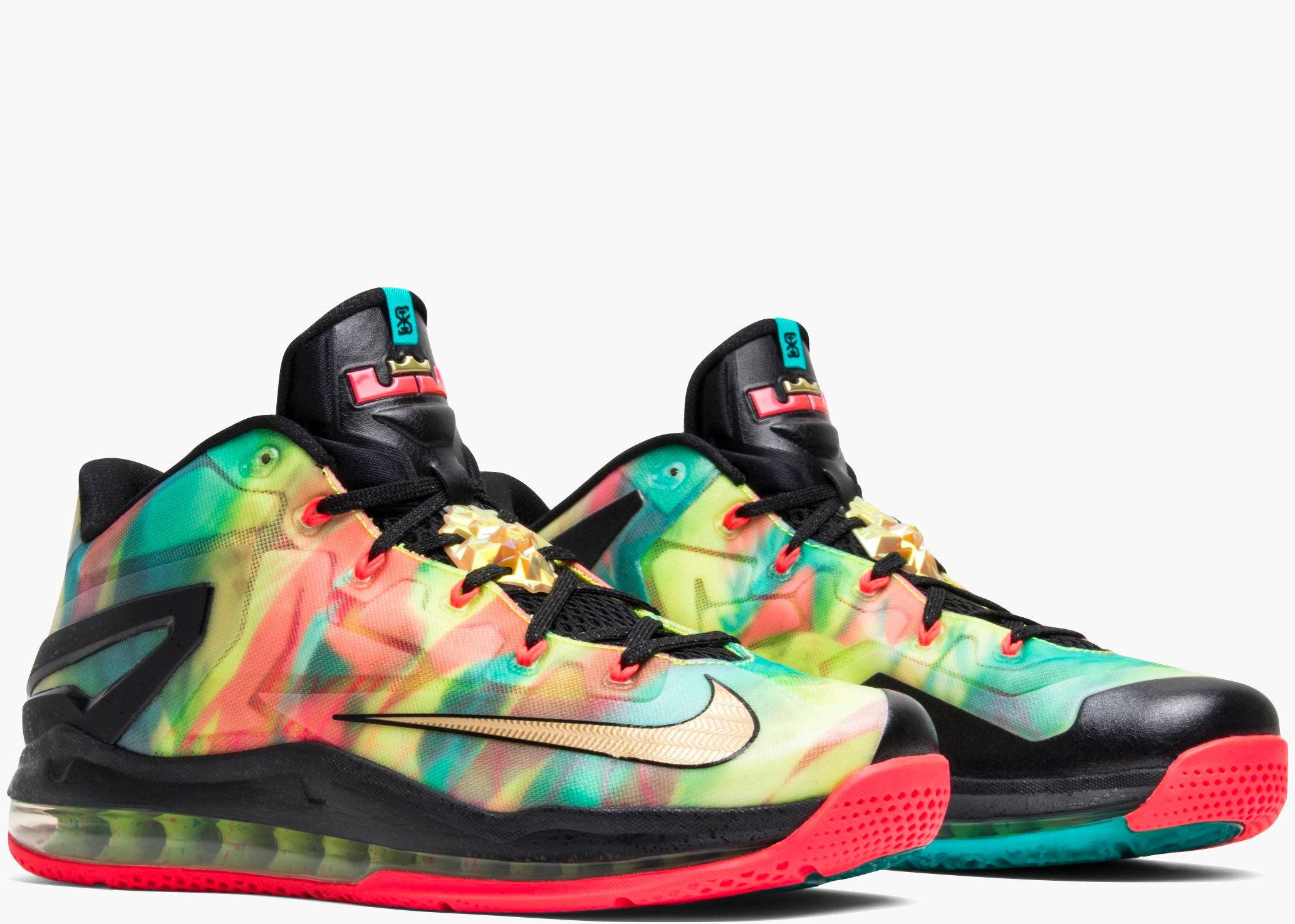 Nike Lebron 11 Low Se Multi Color 695224-970 Hype Clothinga