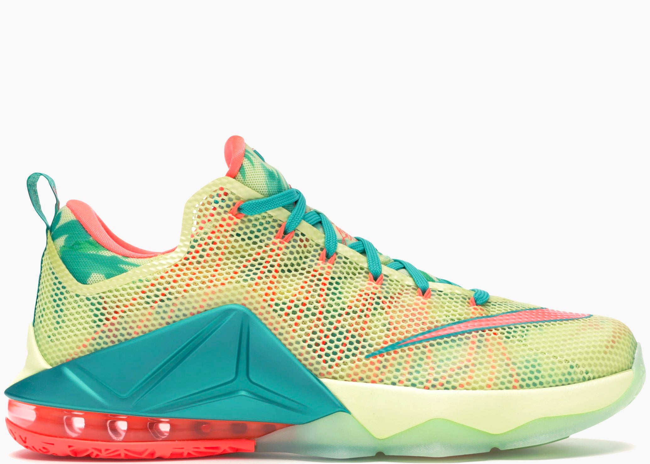 Nike Lebron 12 Low Prm Lebronal Palmer 805893-383 Hype Clothinga