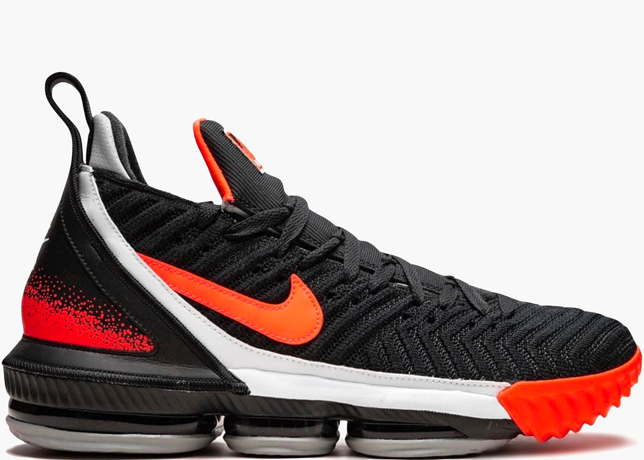 Nike Lebron 16 Black Hot Lava CI1521-001 Hype Clothinga