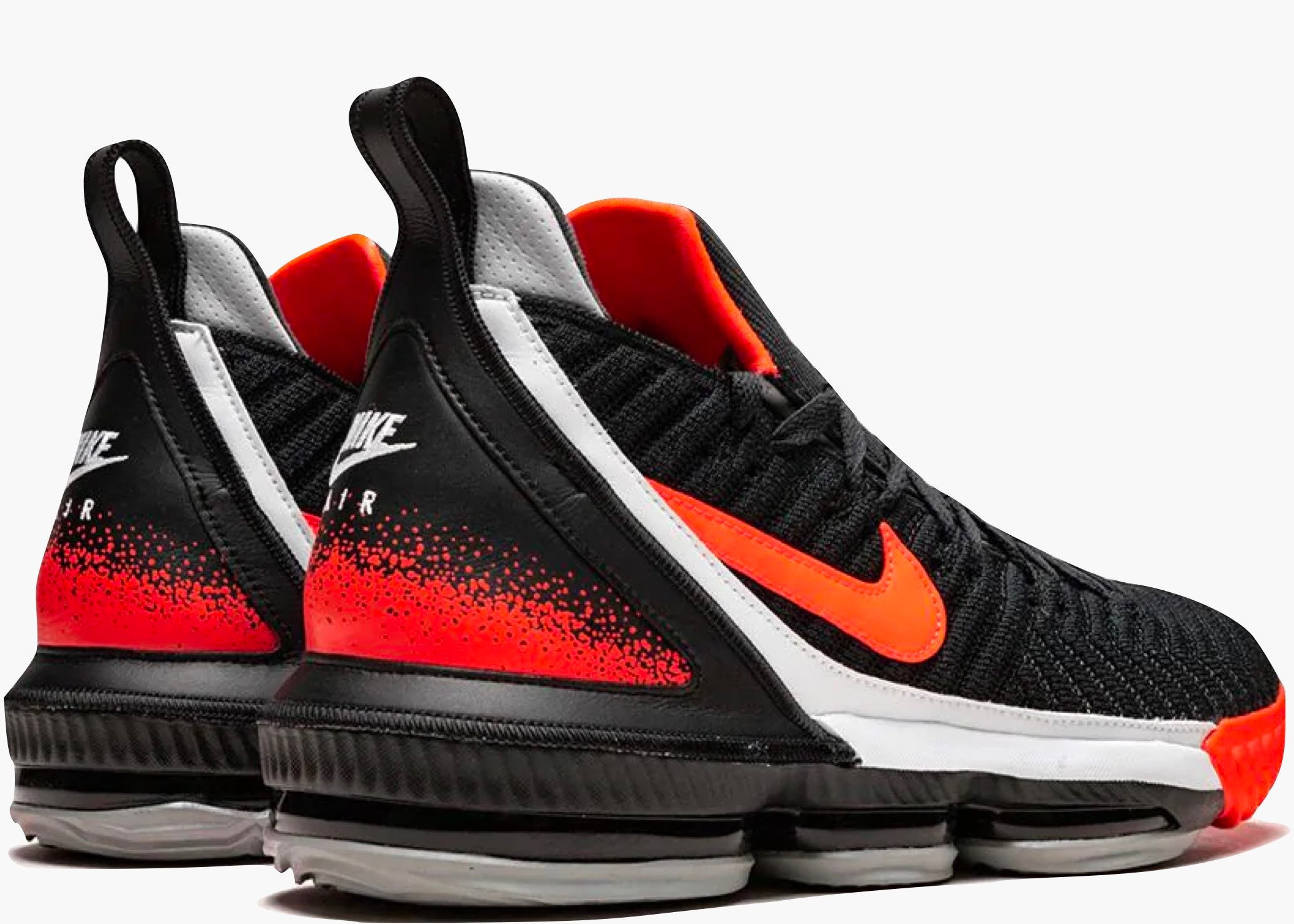 Nike Lebron 16 Black Hot Lava CI1521-001 Hype Clothinga