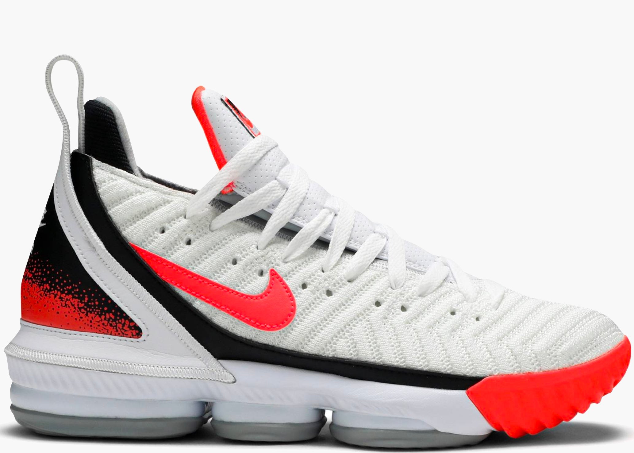 Nike Lebron 16 White Hot Lava CI1521-100 Hype Clothinga