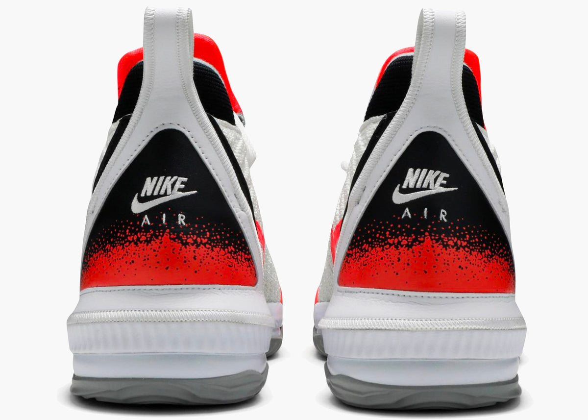 Nike Lebron 16 White Hot Lava CI1521-100 Hype Clothinga
