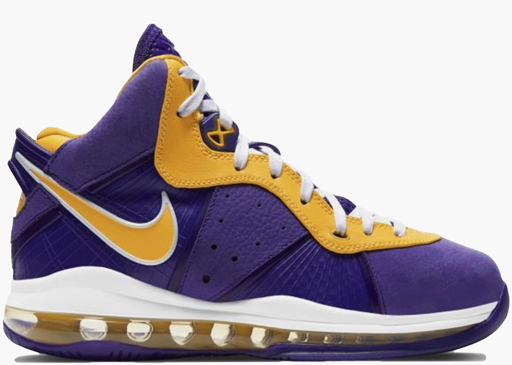 Nike Lebron 8 Lakers (gs) CT5115-500 Hype Clothinga