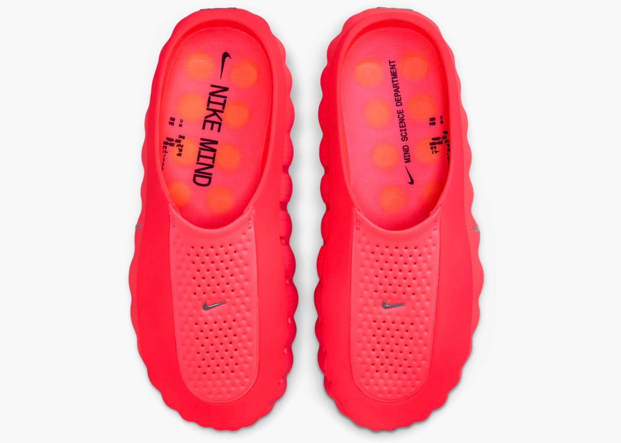 Nike Mind 001 Slide Solar Red (W) HQ4309-600 Hype Clothinga Limited Edition.