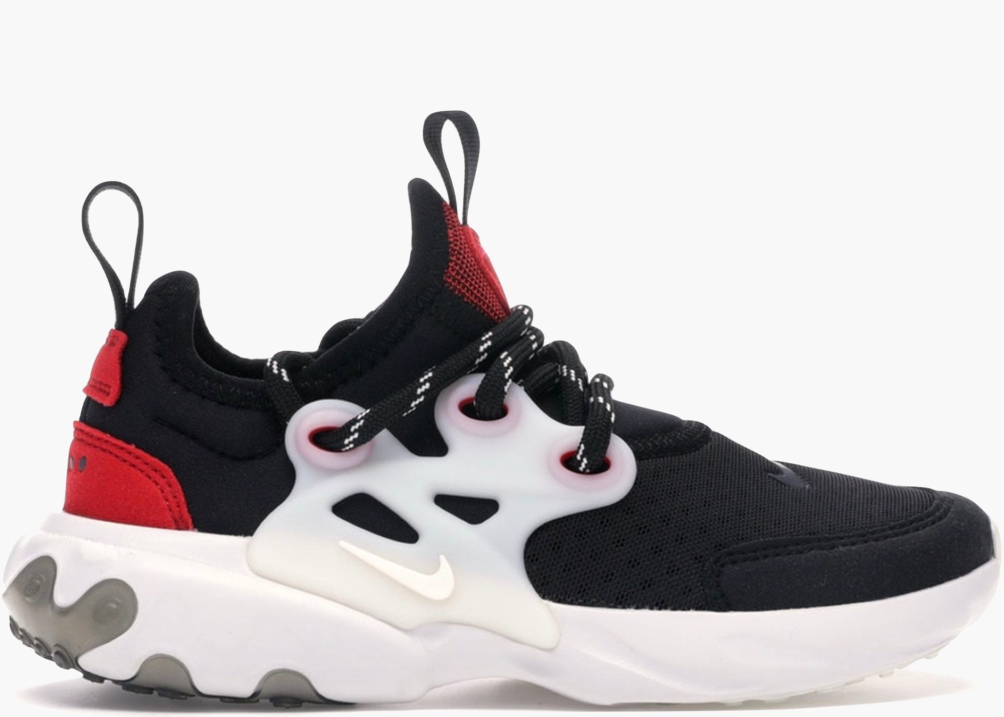 Nike React Presto Black Phantom Red (PS) BQ4003-003 Hype Clothinga