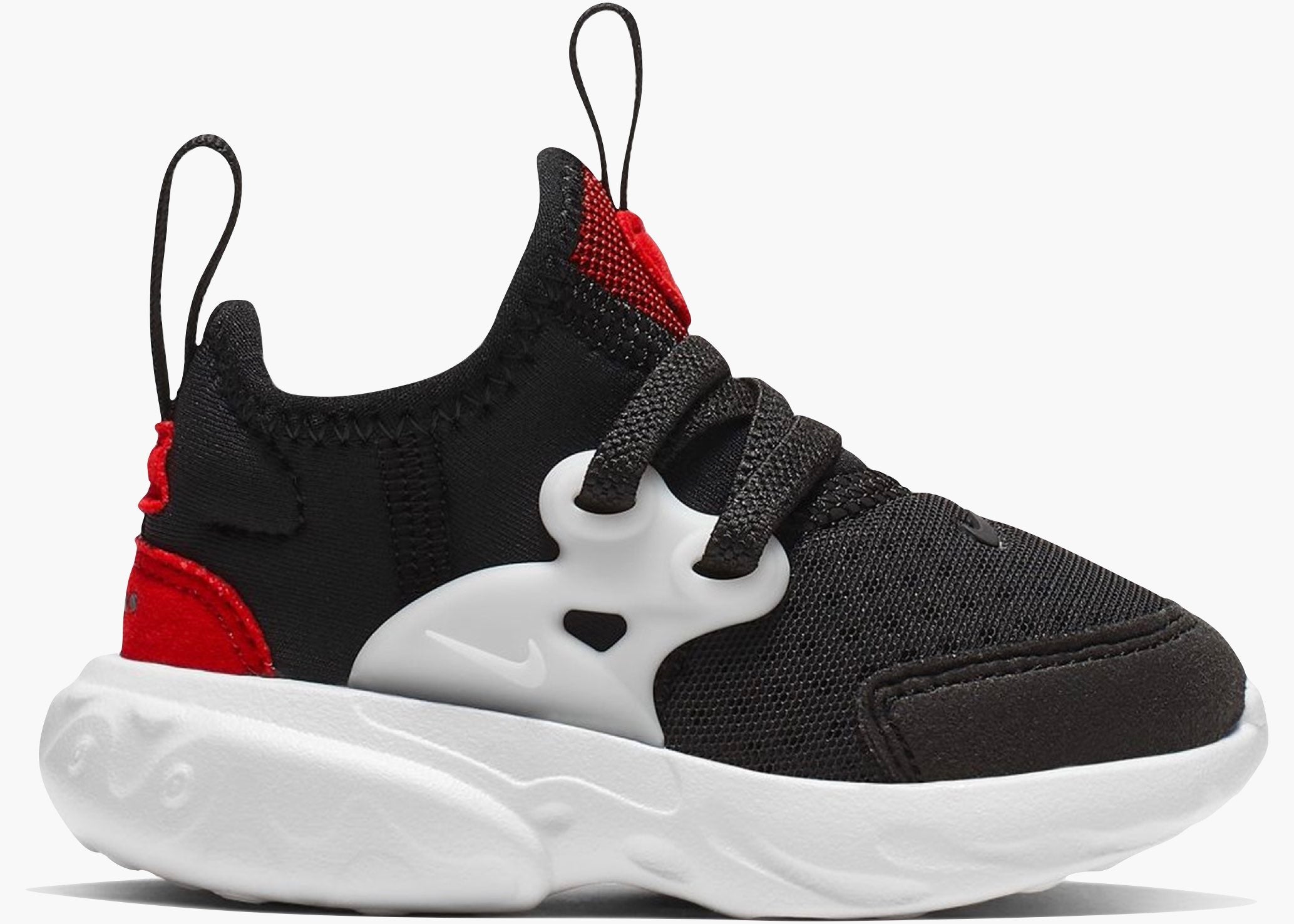 Nike React Presto Black Phantom Red (TD) BQ4004-003 Hype Clothinga