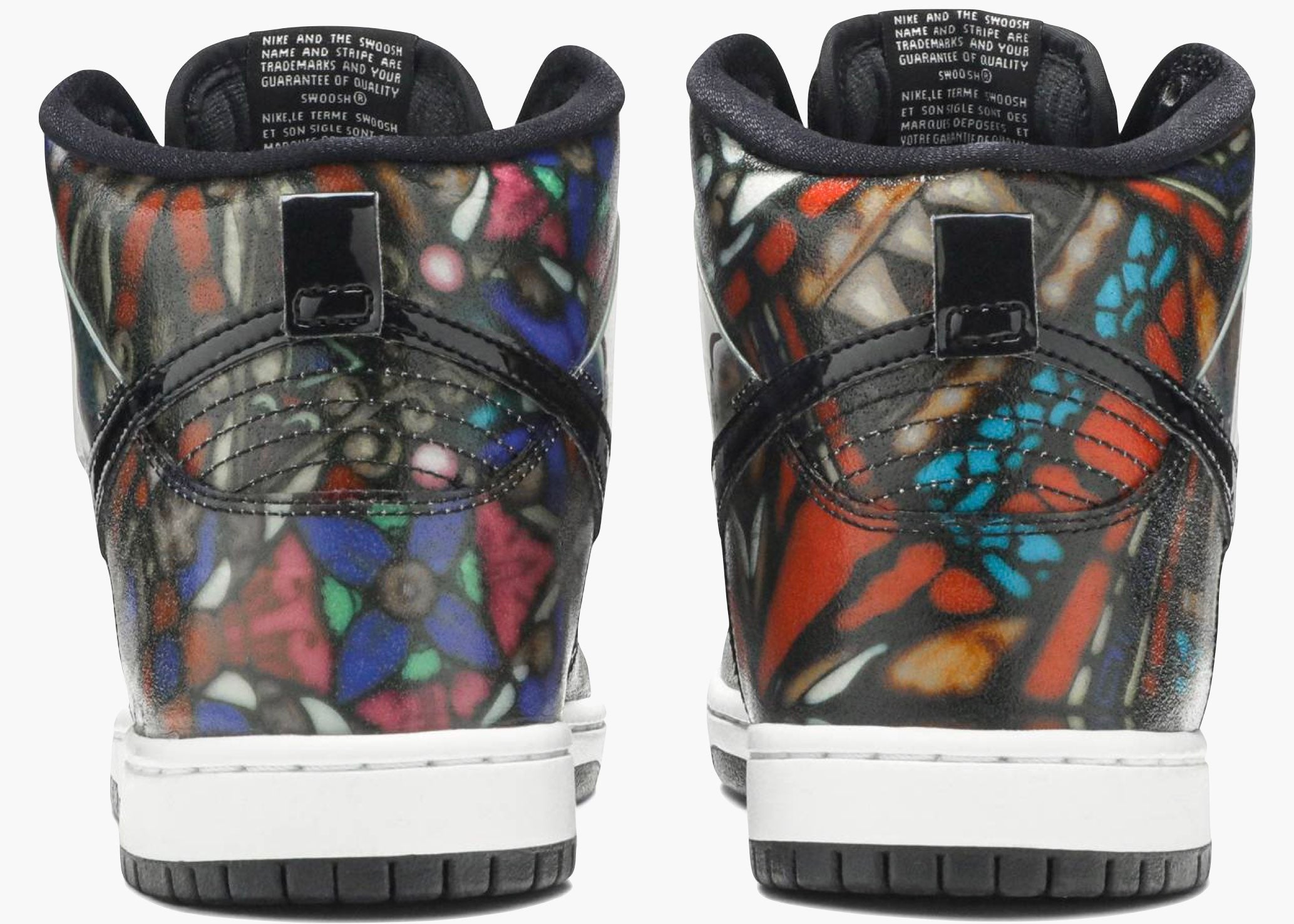 Nike SB Dunk High Cncpts "stained Glass" 313171-606 Hype Clothinga