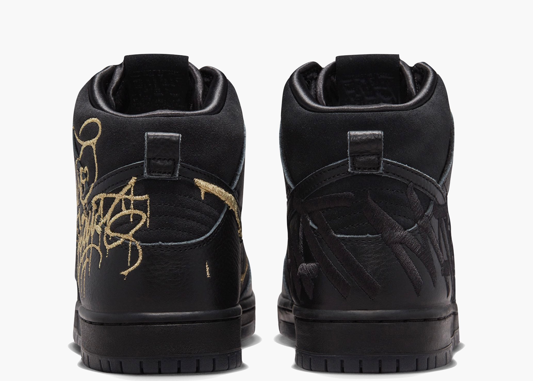 Nike SB Dunk High FAUST Black Gold Hype Clothinga Limited Edition