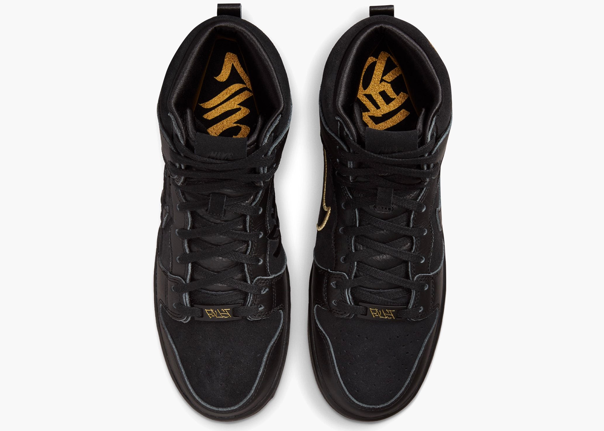 Nike SB Dunk High FAUST Black Gold Hype Clothinga Limited Edition