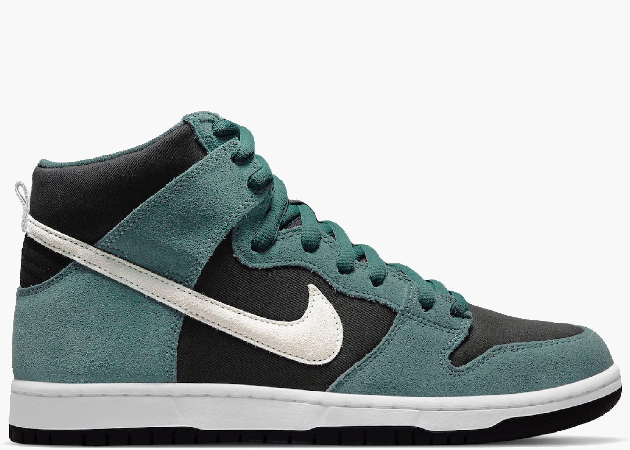 Nike SB Dunk High Green Suede Hype Clothinga .