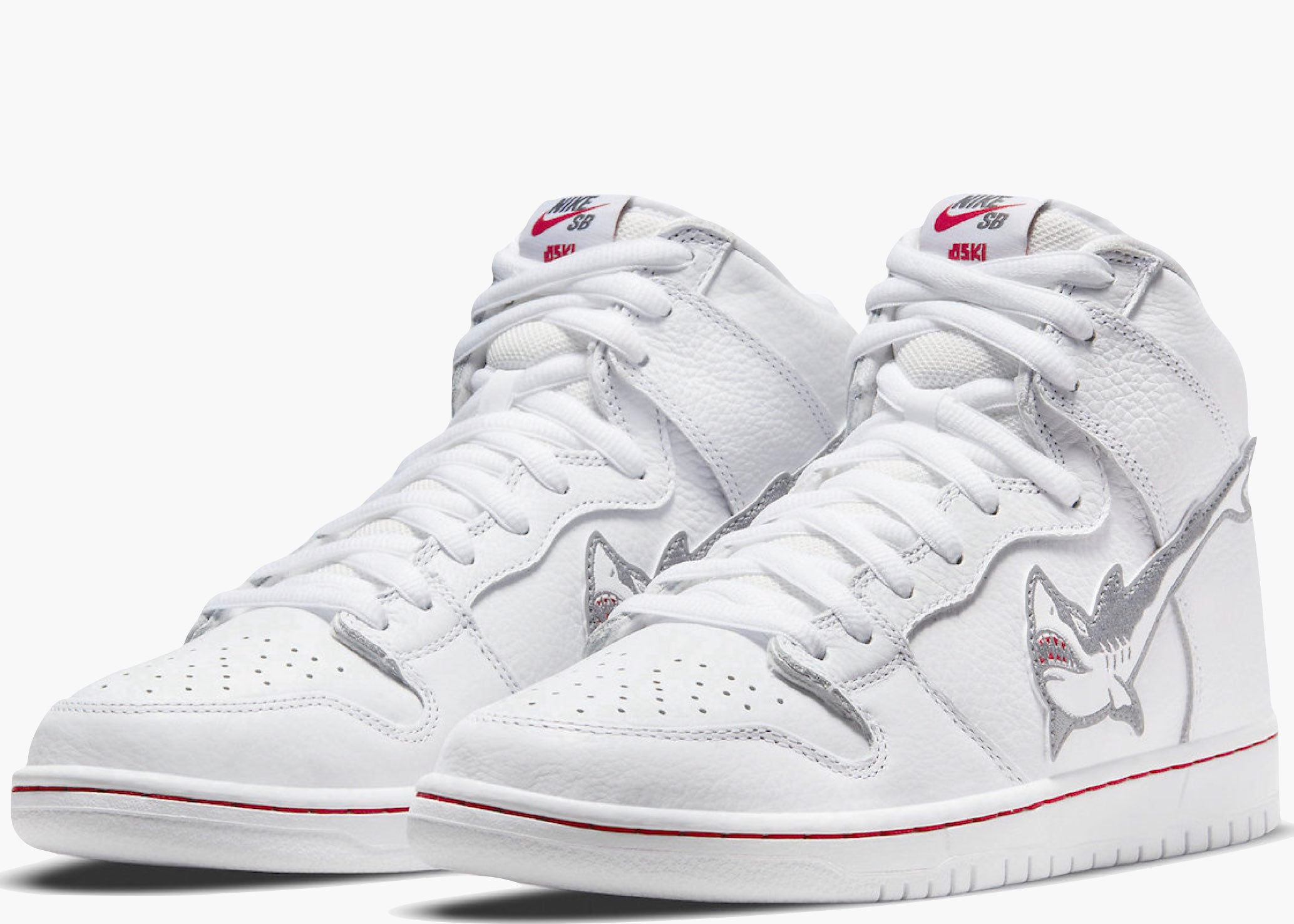 Nike SB Dunk High Oski Great White Hype Clothinga Limited Edition