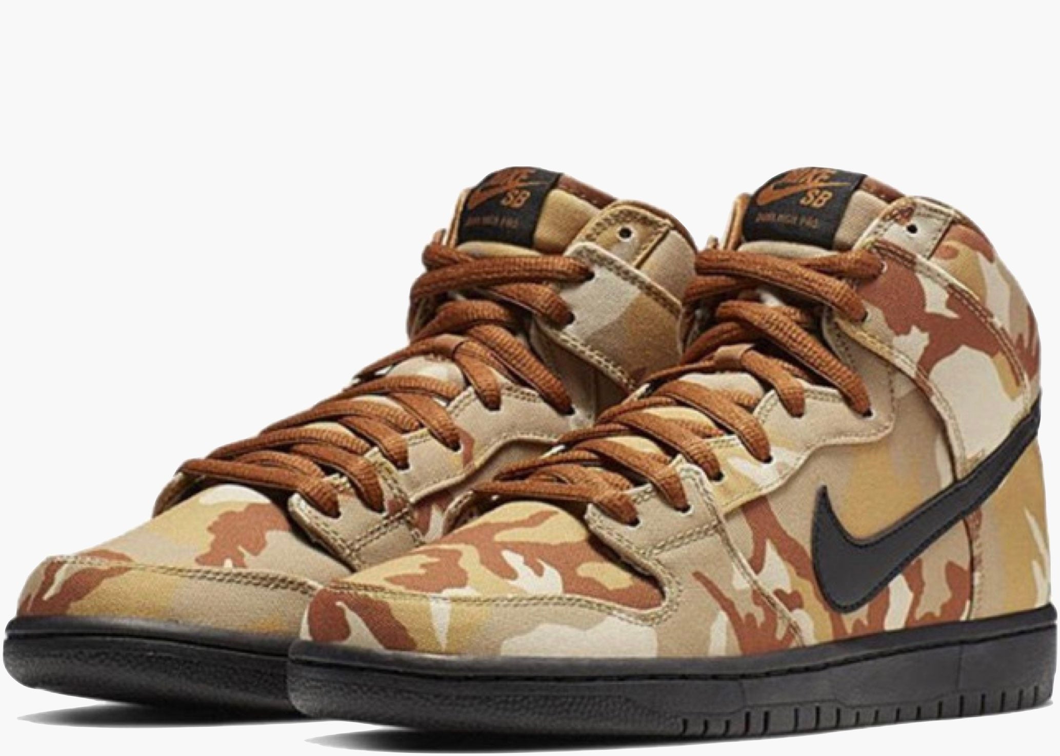 Nike SB Dunk High Pro Desert Camo BQ6826-200 Hype Clothinga
