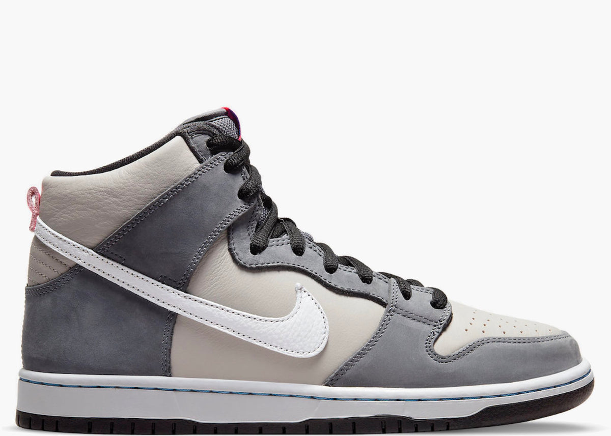 Nike SB Dunk High Pro Medium Grey Pink DJ9800-001 Hype Clothinga Limited Edition