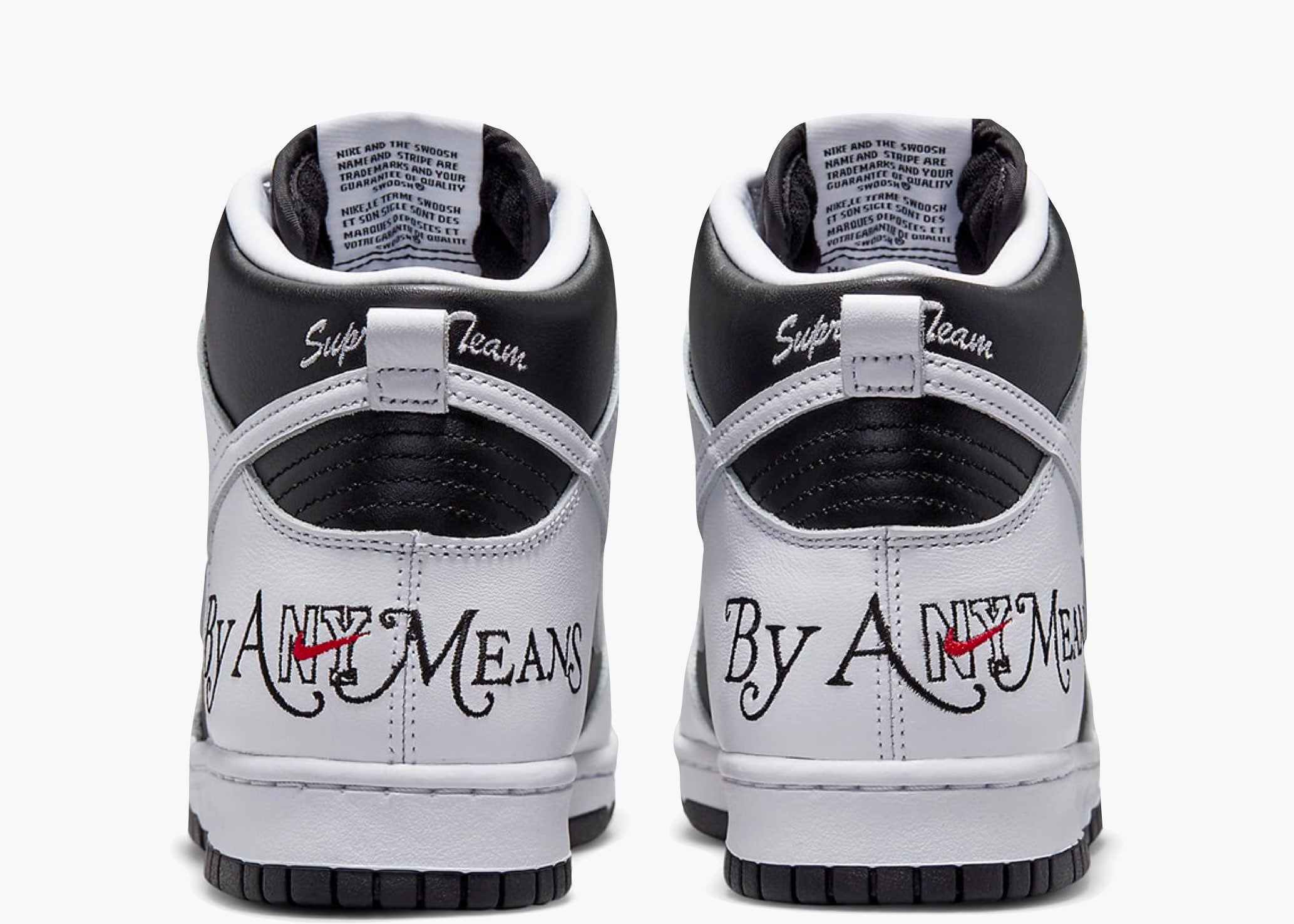 Nike SB Dunk High Supreme By Any Means Black Hype Clothinga Limited Edition