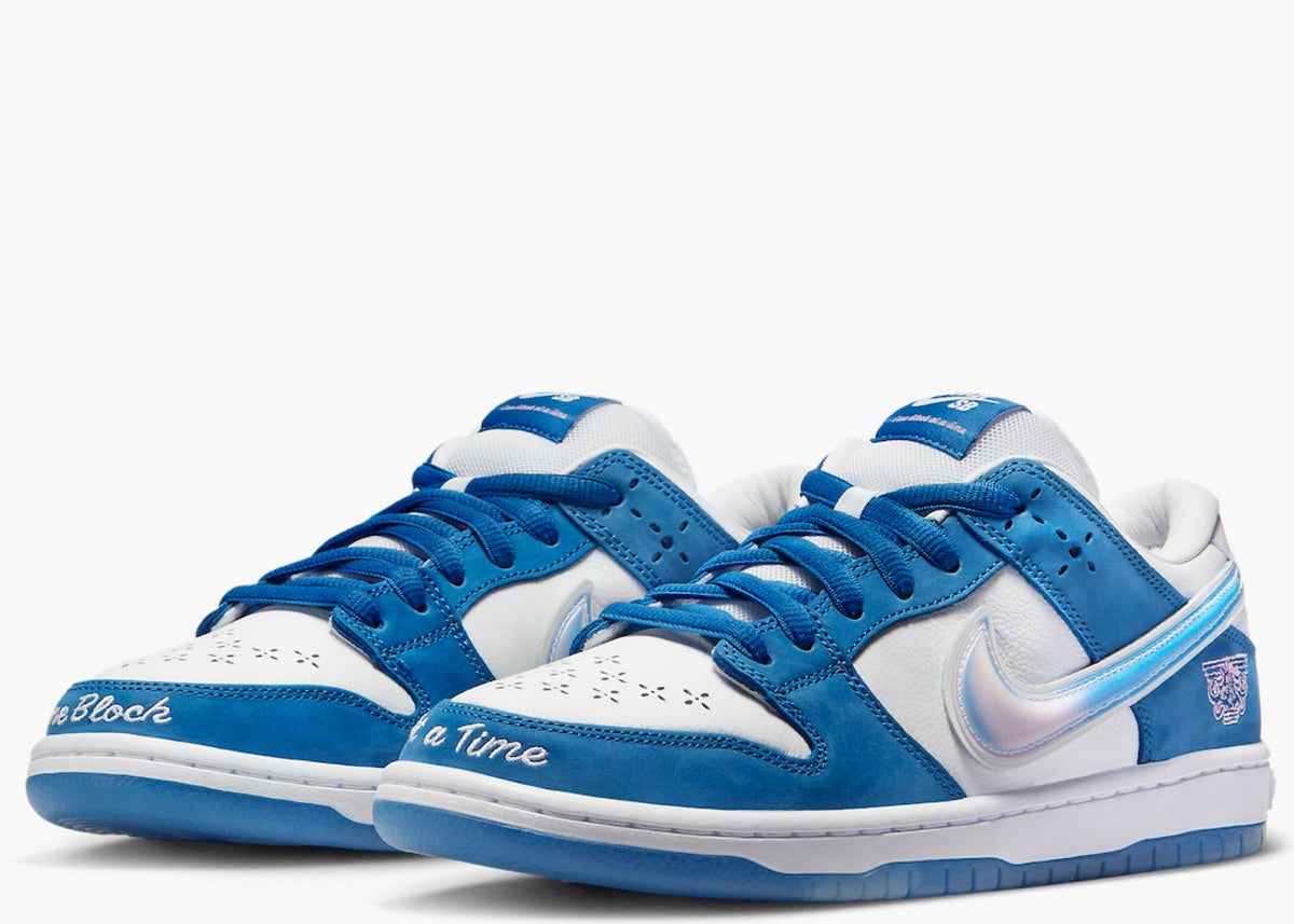 Nike SB Dunk Low Born X Raised One Block At A Time FN7819-400 Hype Clothinga Limited Edition