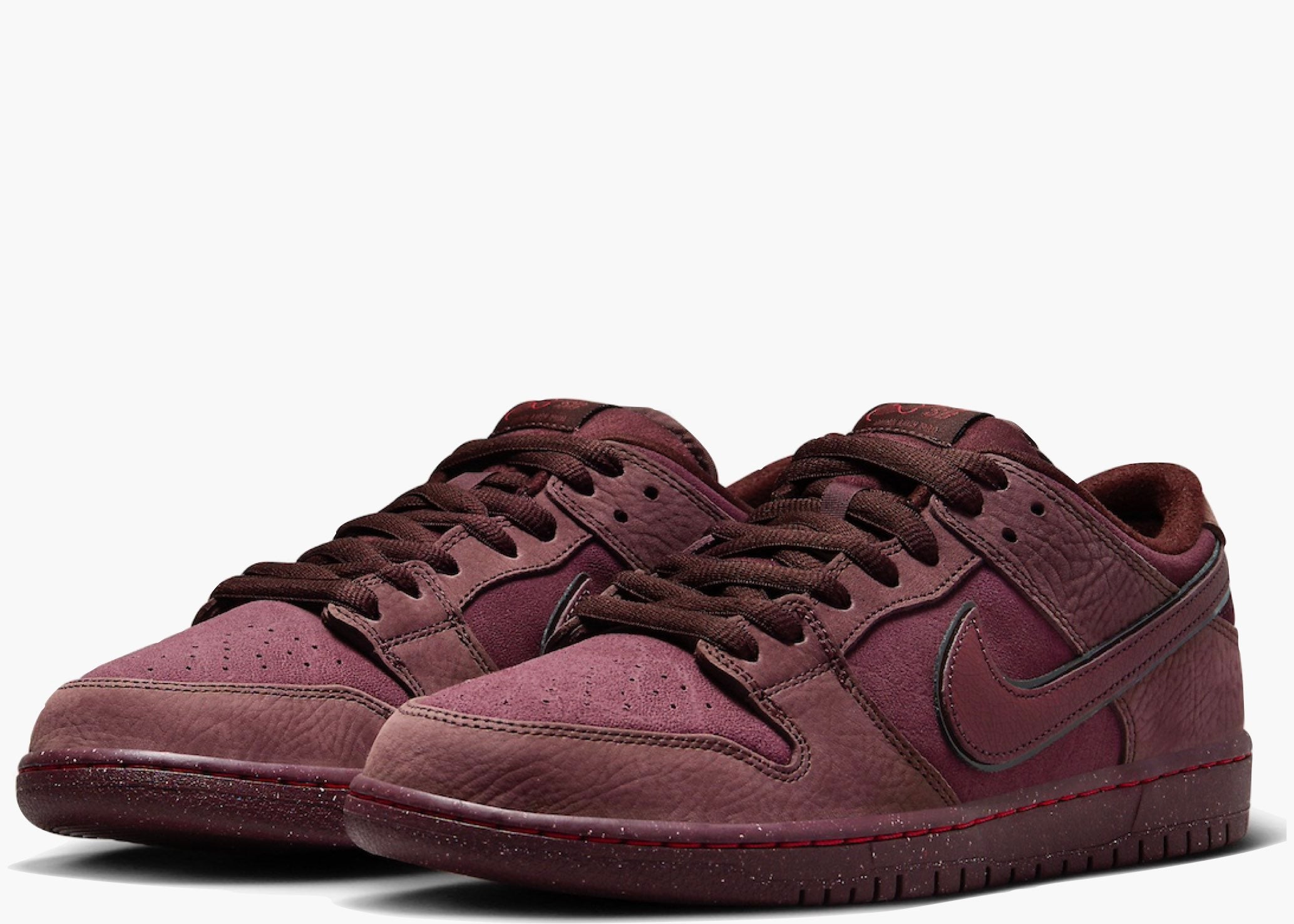 Nike SB Dunk Low City Of Love Burgundy Crush FN0619-600 Hype Clothinga Limited Edition