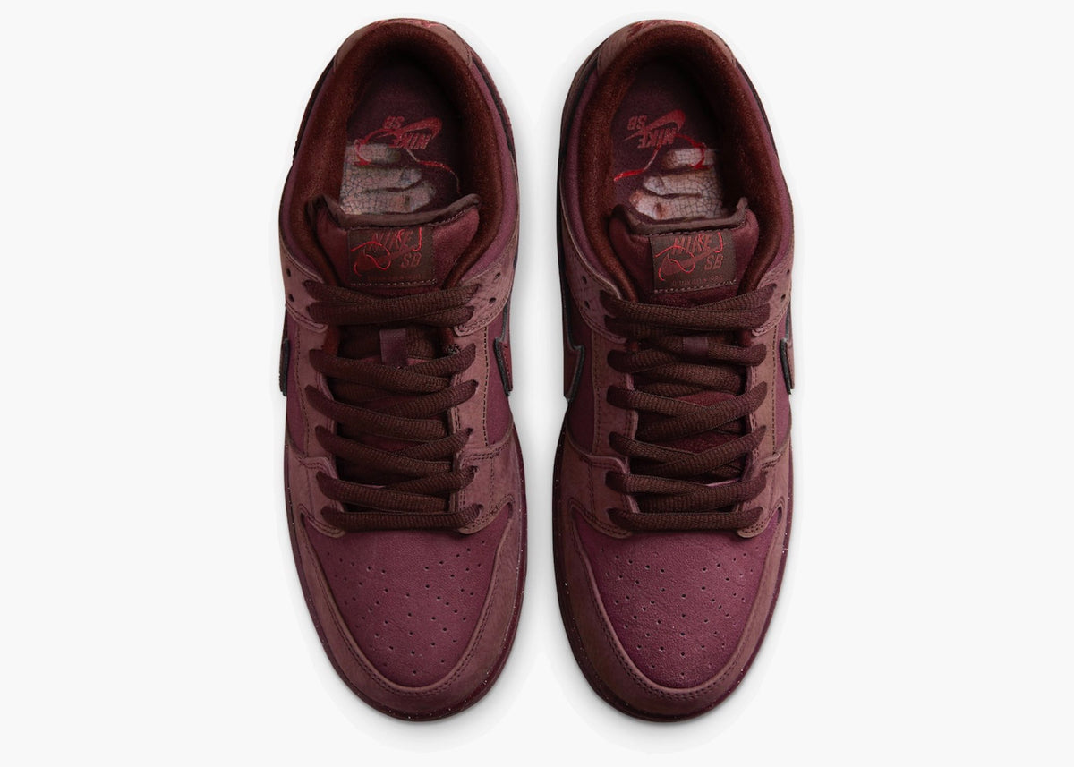 Nike SB Dunk Low City Of Love Burgundy Crush FN0619-600 Hype Clothinga Limited Edition