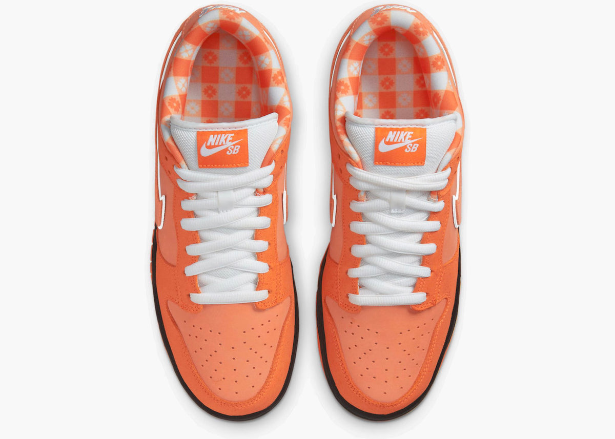 Nike SB Dunk Low Concepts Orange Lobster (Special Box) Hype clothinga Limited Edition