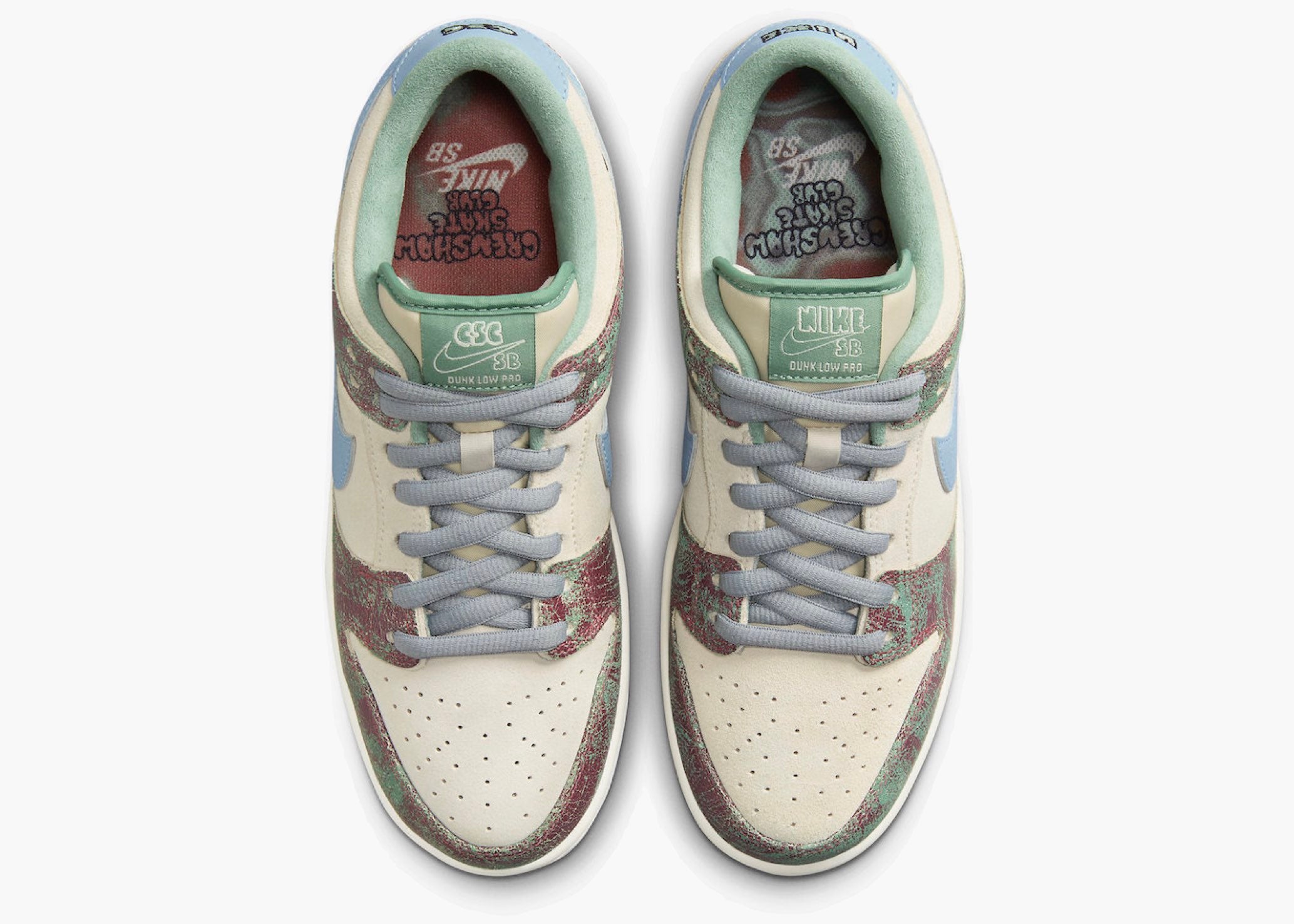 Nike SB Dunk Low Crenshaw Skate Club FN4193-100 Hype Clothinga Limited Edition