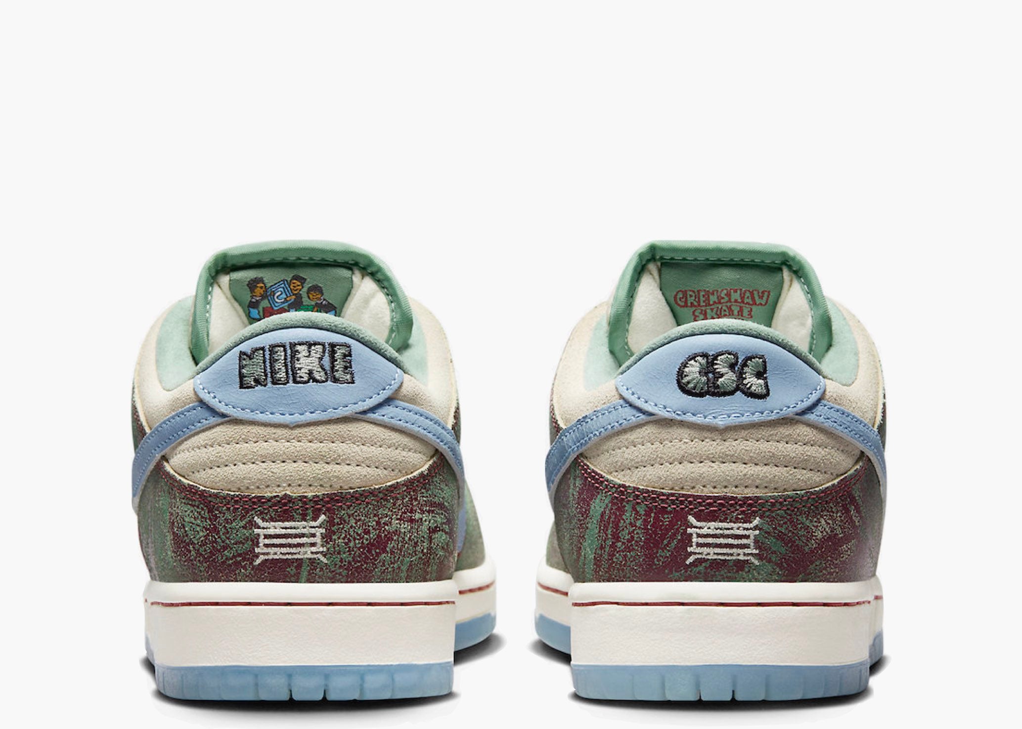 Nike SB Dunk Low Crenshaw Skate Club FN4193-100 Hype Clothinga Limited Edition