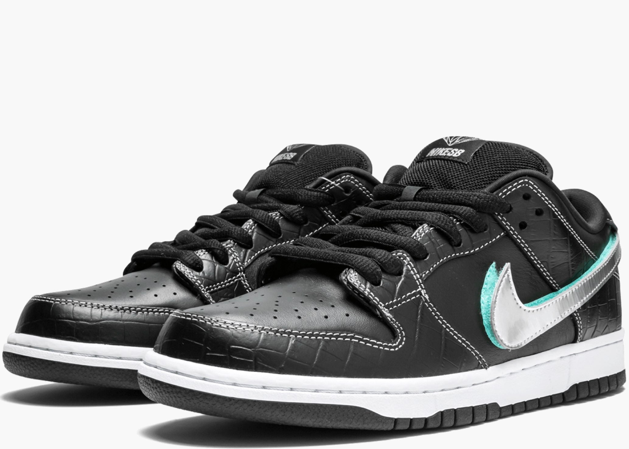 Nike SB Dunk Low Diamond Supply Co Black Diamond BV1310-001 Hype Clothinga