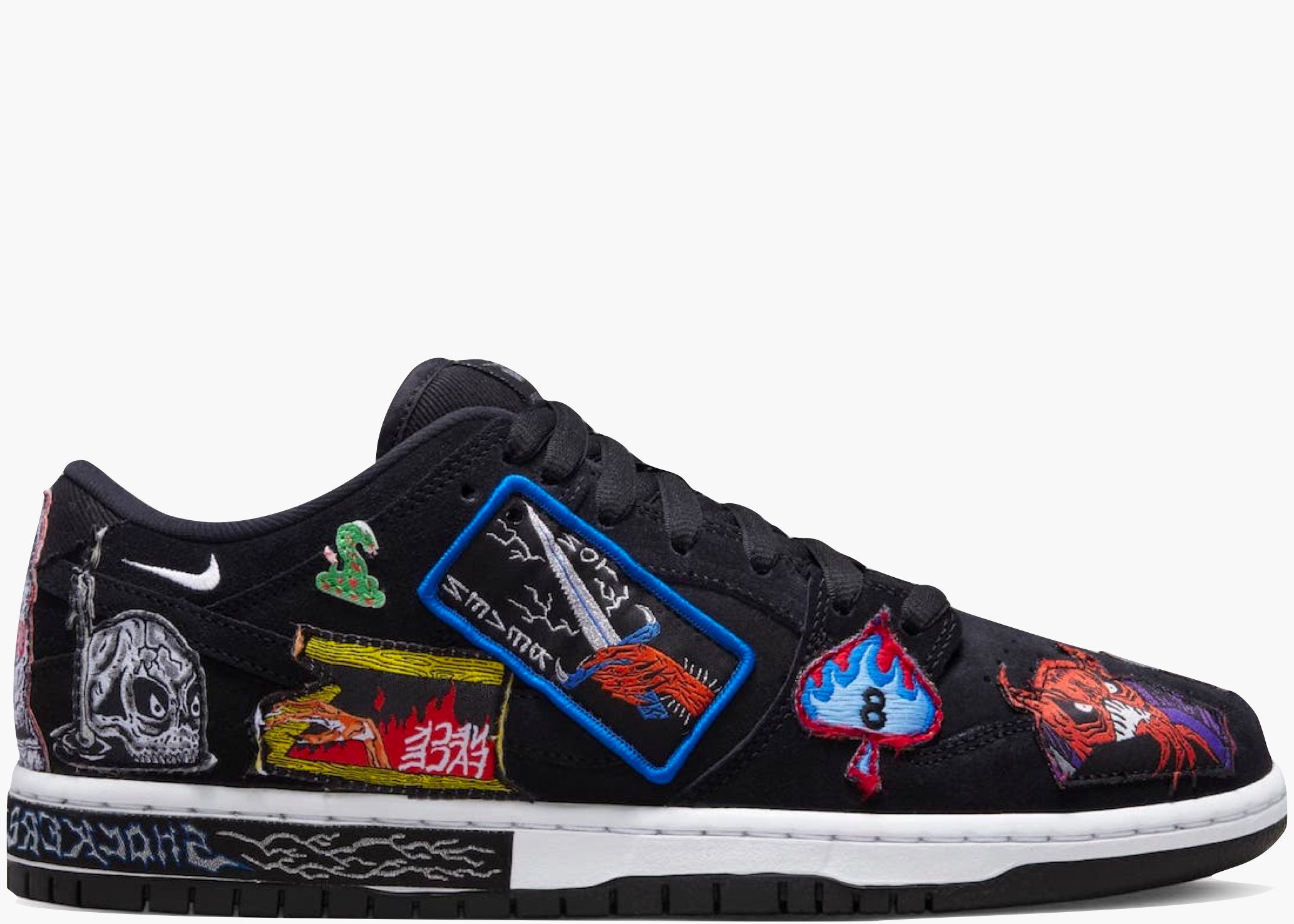 Nike SB Dunk Low Pro QS Neckface DQ4488-001 Hype Clothinga Limited Edition