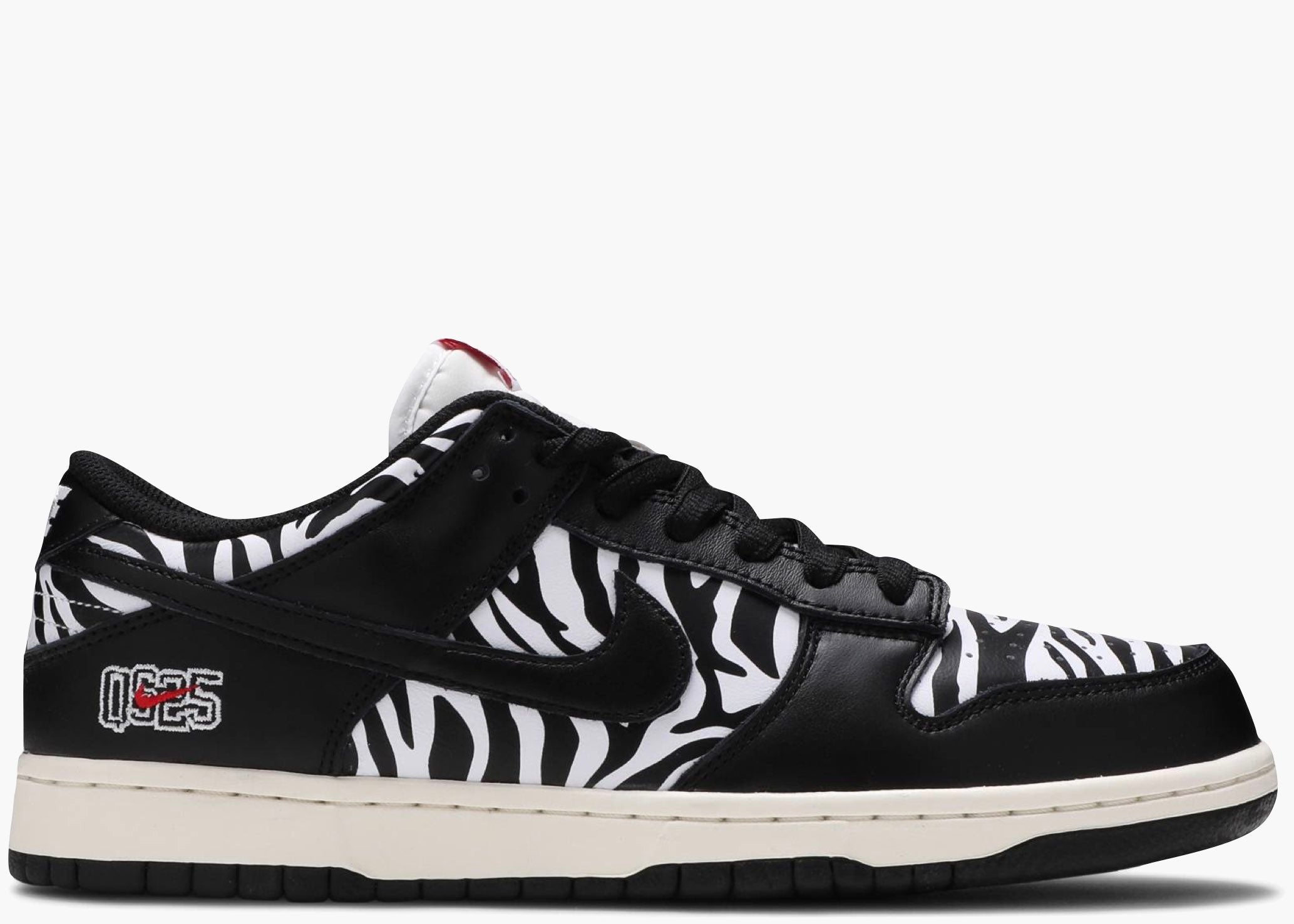 Nike SB Dunk Low Quartersnacks Zebra DM3510-001 Hype Clothinga