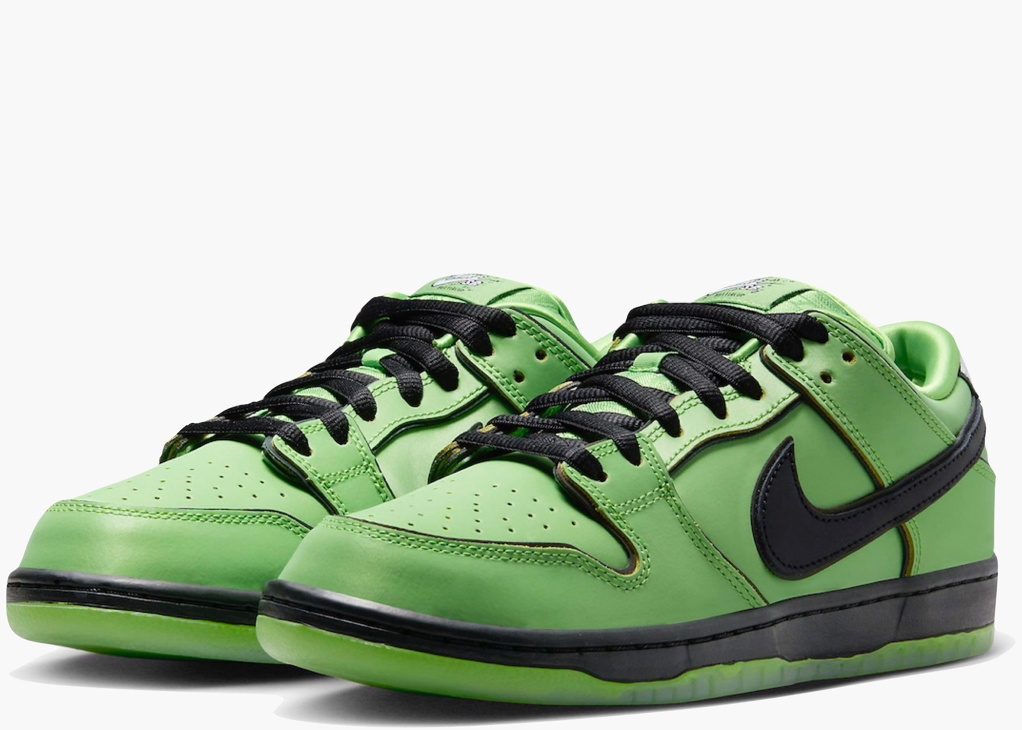 Nike SB Dunk Low The Powerpuff Girls Buttercup FZ8319-300 Hype Clothinga Limited Edition