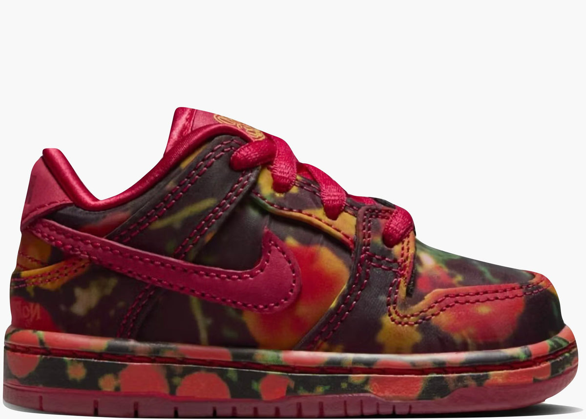 Nike SB Dunk Low The Wizard of Oz Poppy Field (TD) FZ1237-600 Hype Clothinga Limited Edition