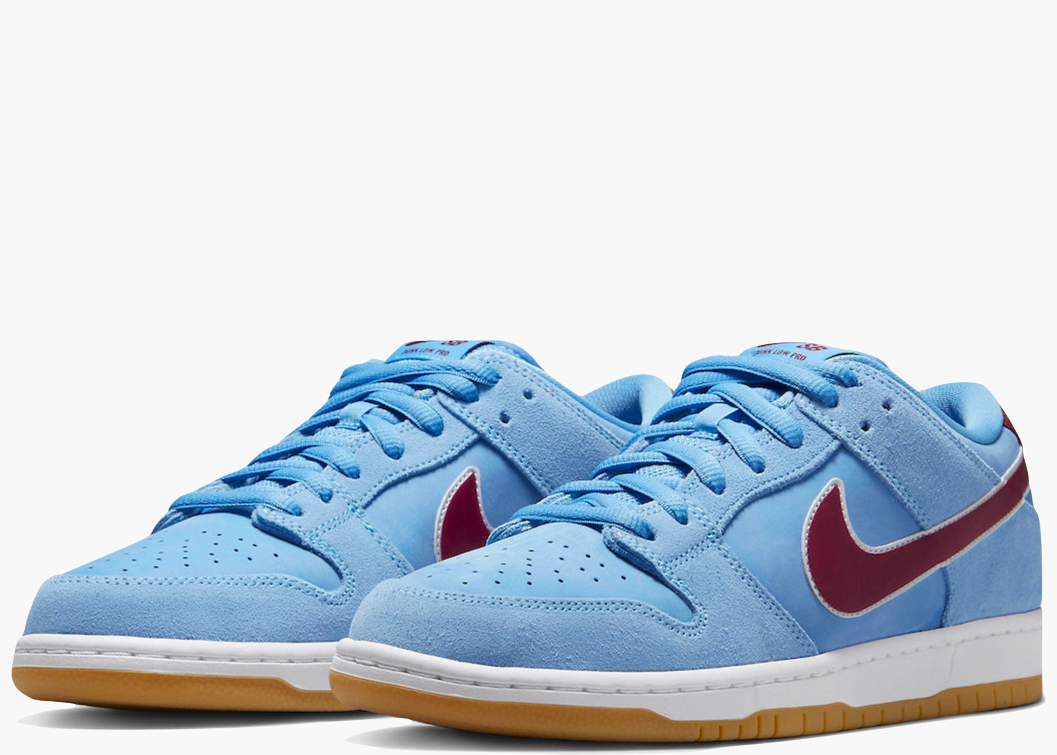 Nike SB Dunk Low Valour Blue Team Maroon Hype Clothinga Limited Edition