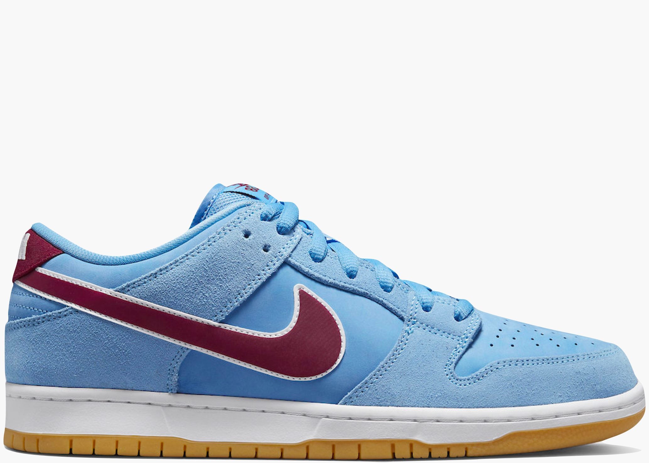 Nike SB Dunk Low Valour Blue Team Maroon Hype Clothinga Limited Edition