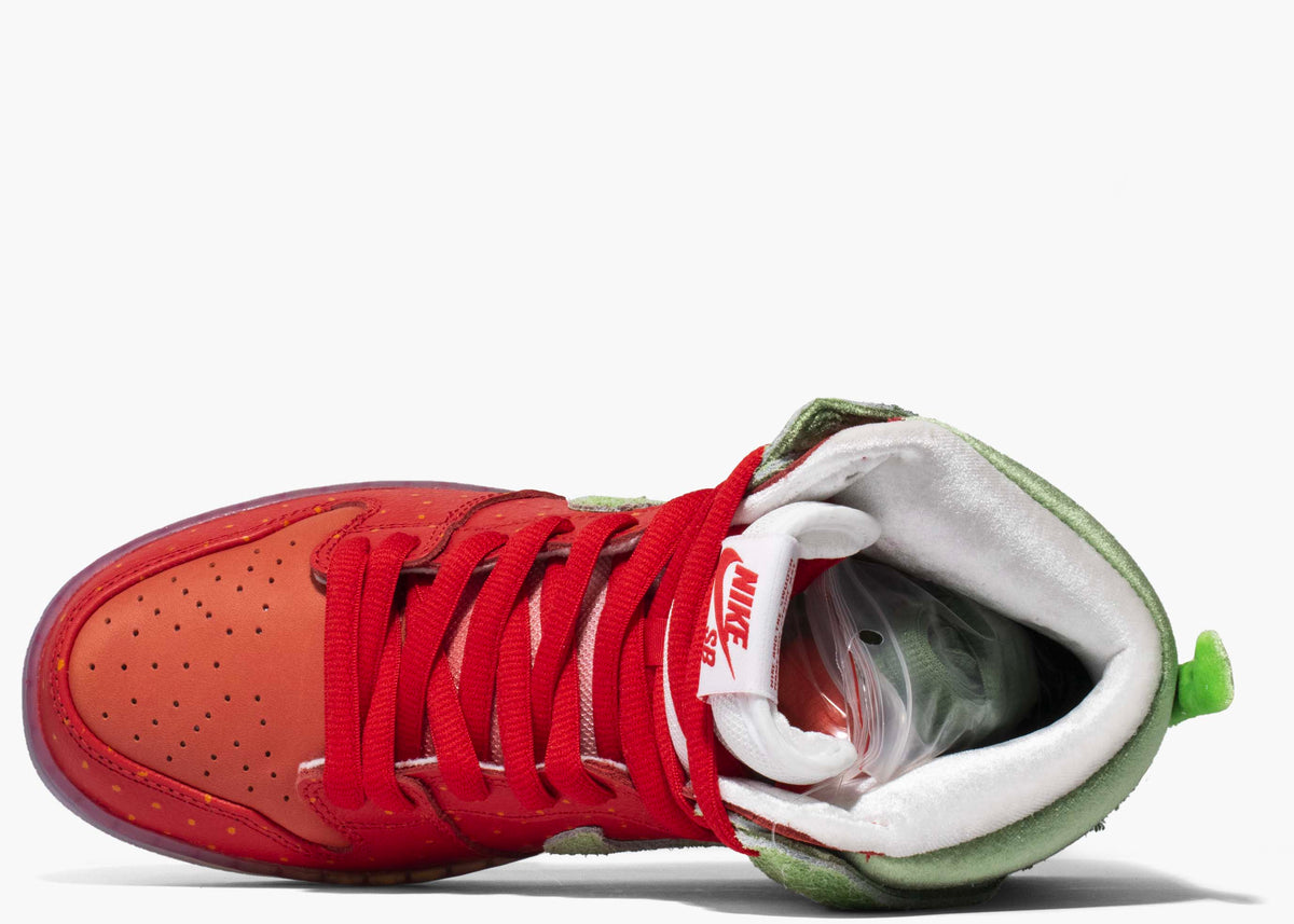 Nike Sb Dunk High Strawberry Cough Hype Clothinga Limited Edition