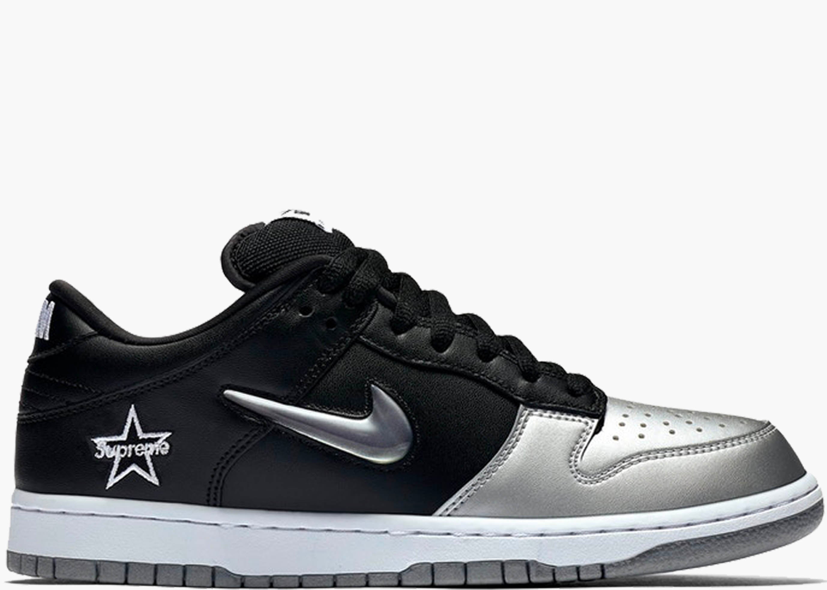 Nike Sb Dunk Low Supreme Silver CK3480-001 Hype Clothinga Limited Edition