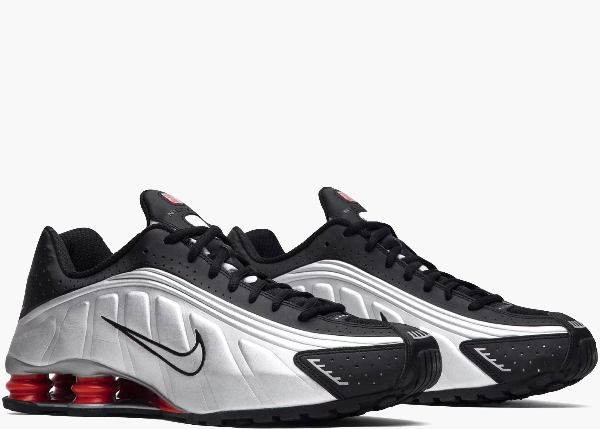 Nike Shox R4 Black Metallic Silver (2018) BV1111-008 Hype Clothinga Limited Edition