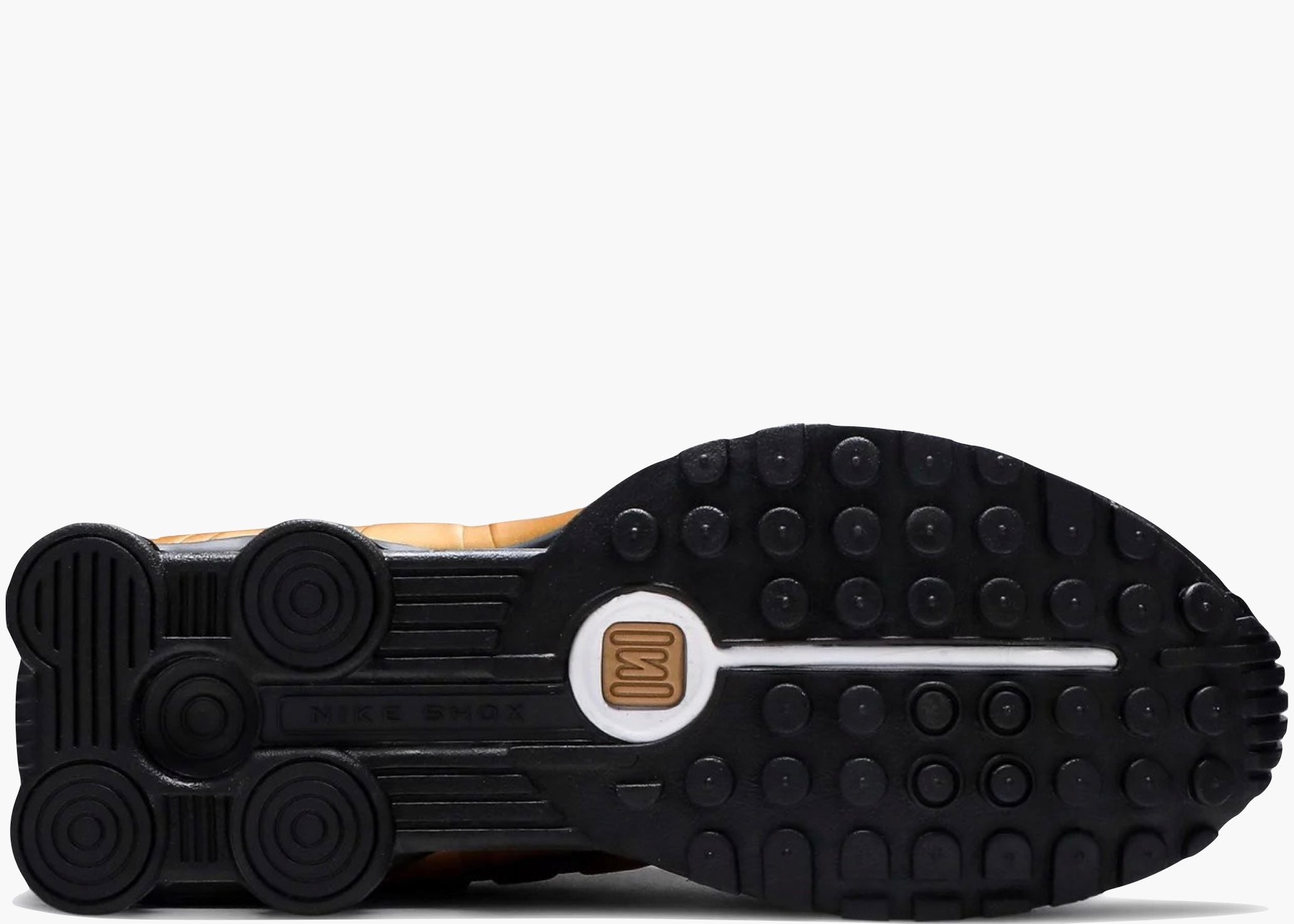 Nike Shox R4 Metallic Gold Black 104265-702 Hype Clothinga Limited Edition