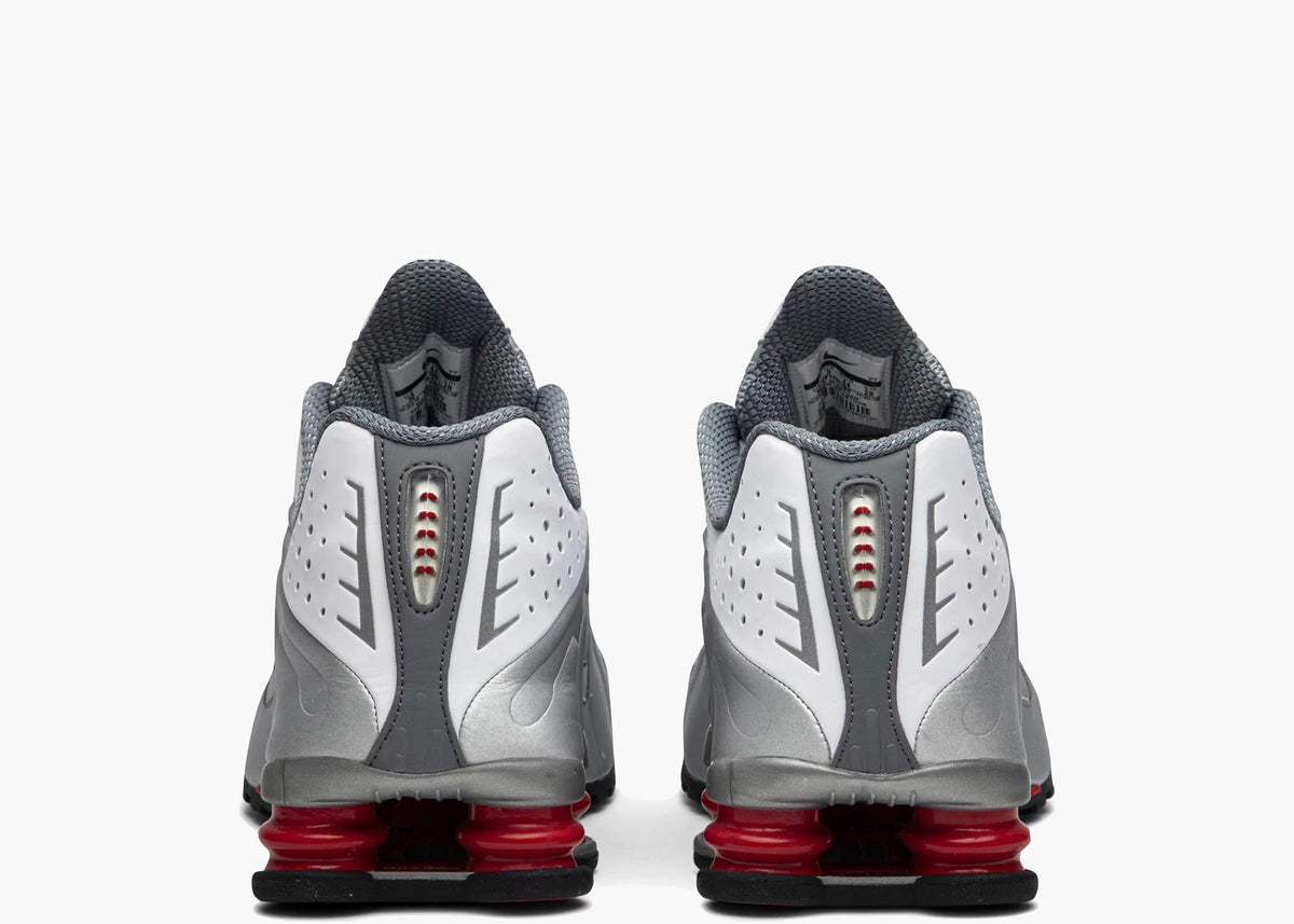 Nike Shox R4 Metallic Silver Comet Red (2018) BV1111-100 Hype Clothinga Limited Edition