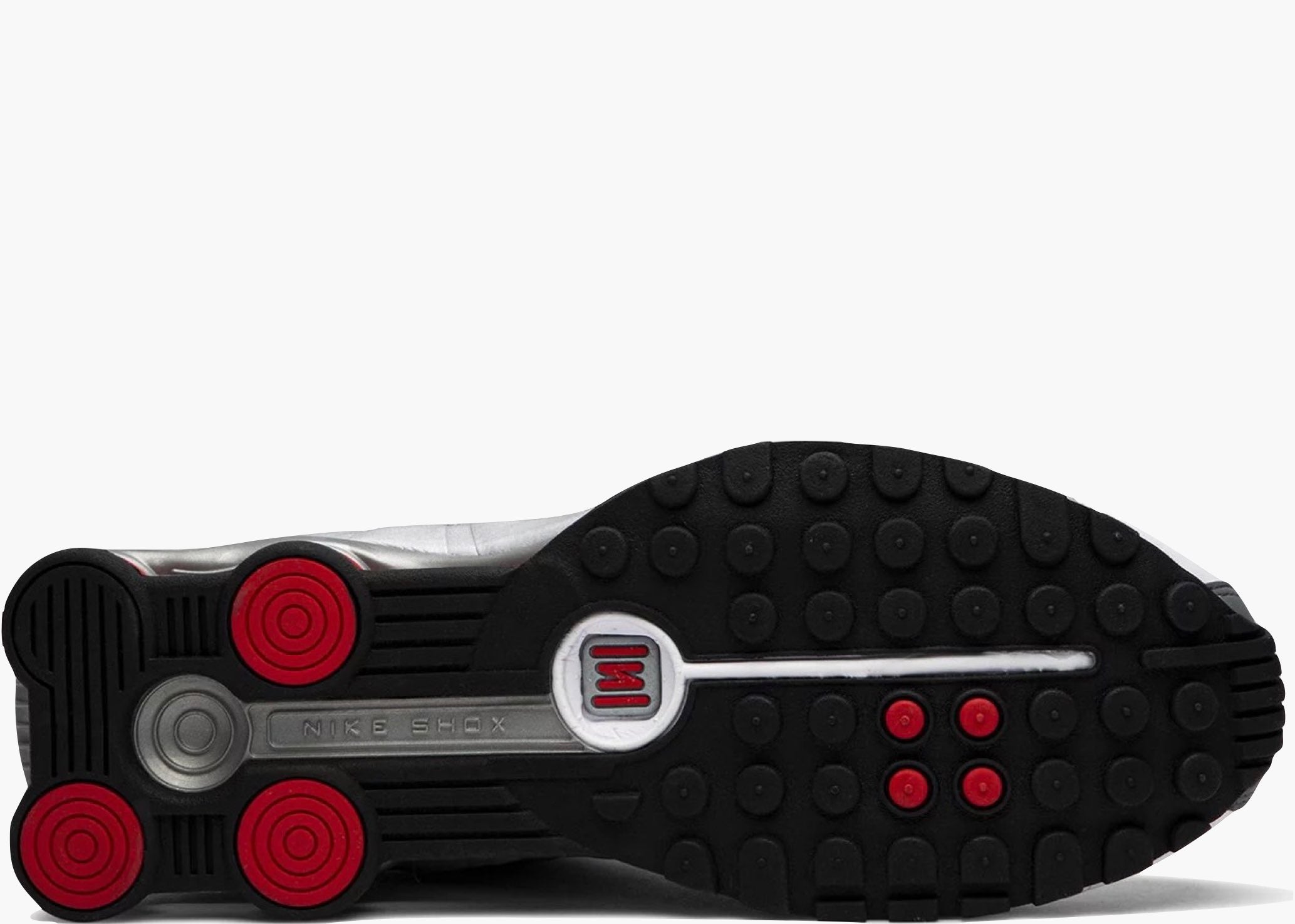 Nike Shox R4 Metallic Silver Comet Red (2018) BV1111-100 Hype Clothinga Limited Edition