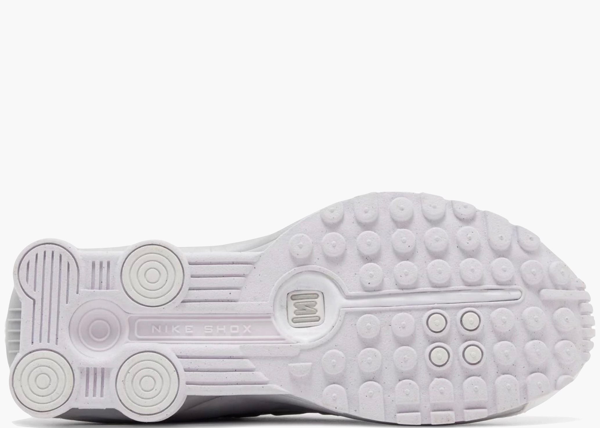 Nike Shox R4 White Metallic Platinum Barely Grape (W) HF5076-100 Hype Clothinga Limited Edition
