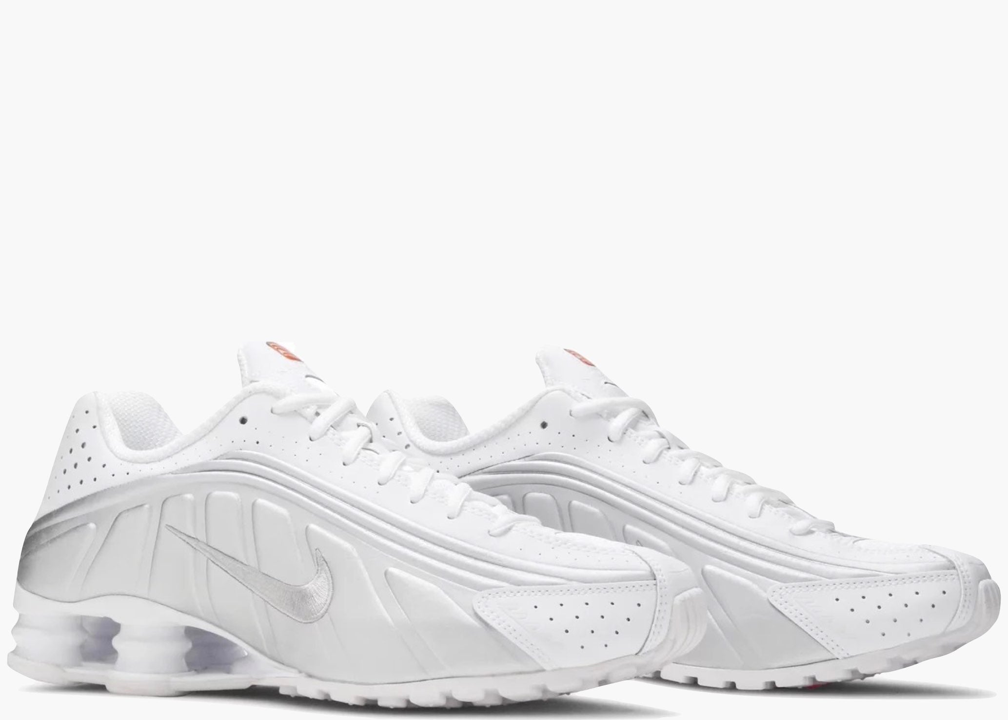 Nike Shox R4 White Metallic Silver 104265-131 Hype Clothinga Limited Edition